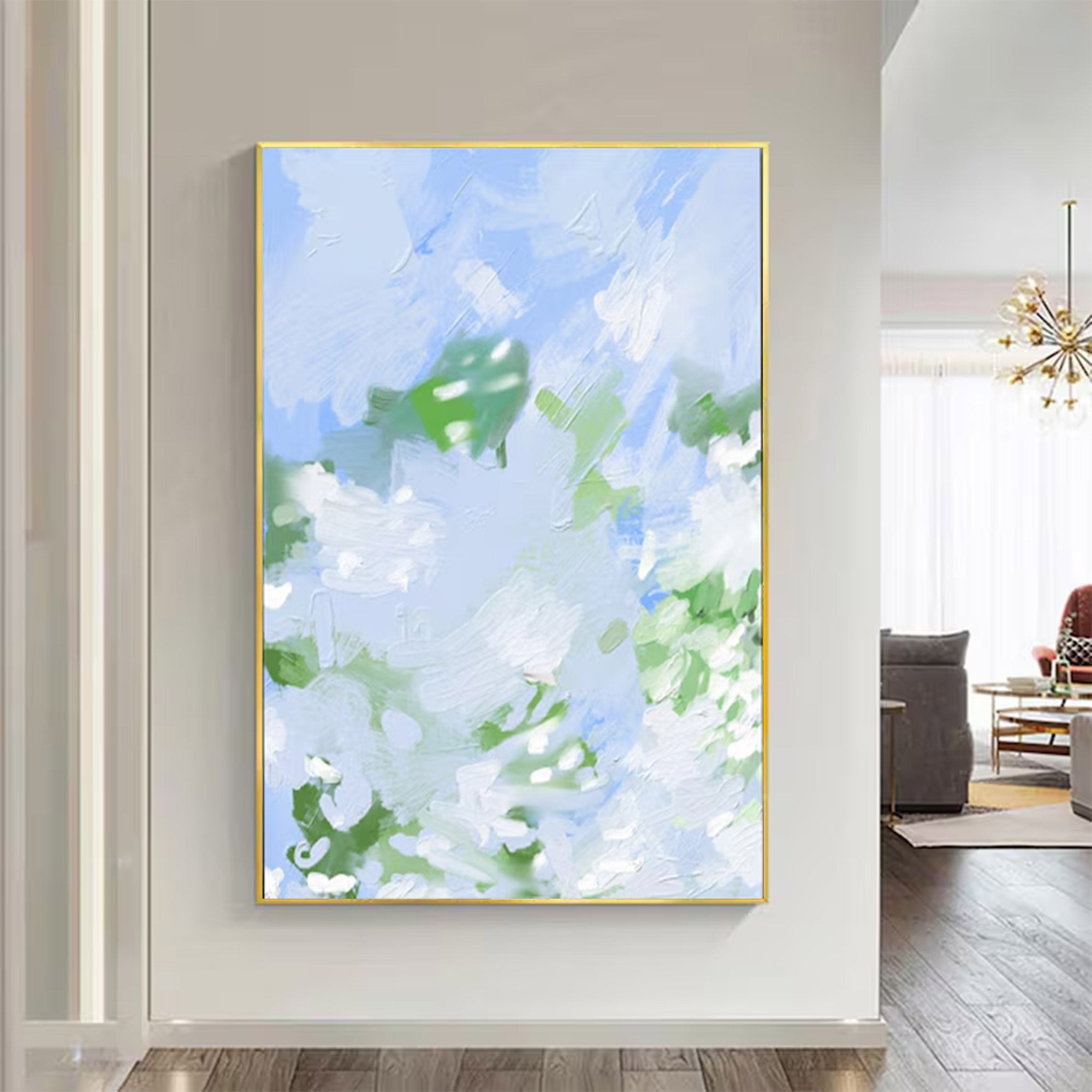 Large Abstract Landscape Art | KeiraArt #AG 149