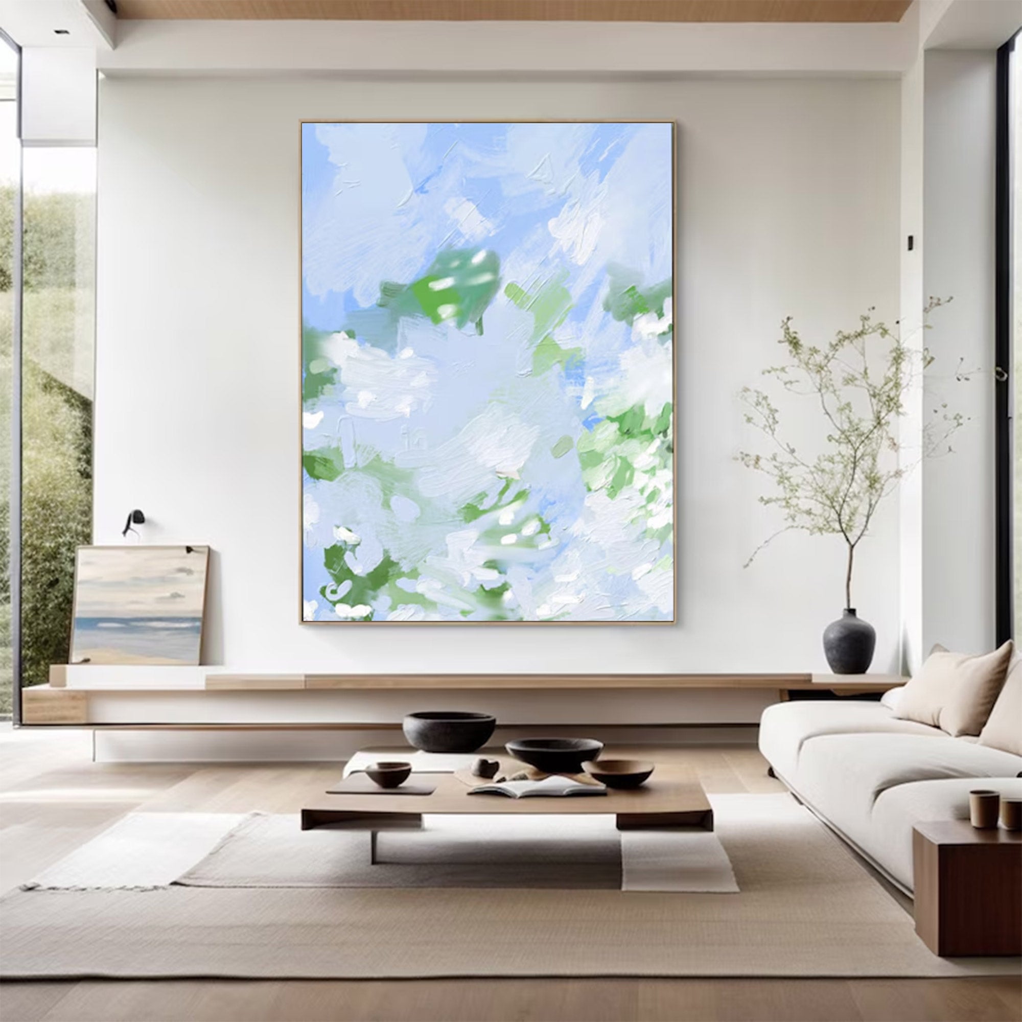 Large Abstract Landscape Art | KeiraArt #AG 149