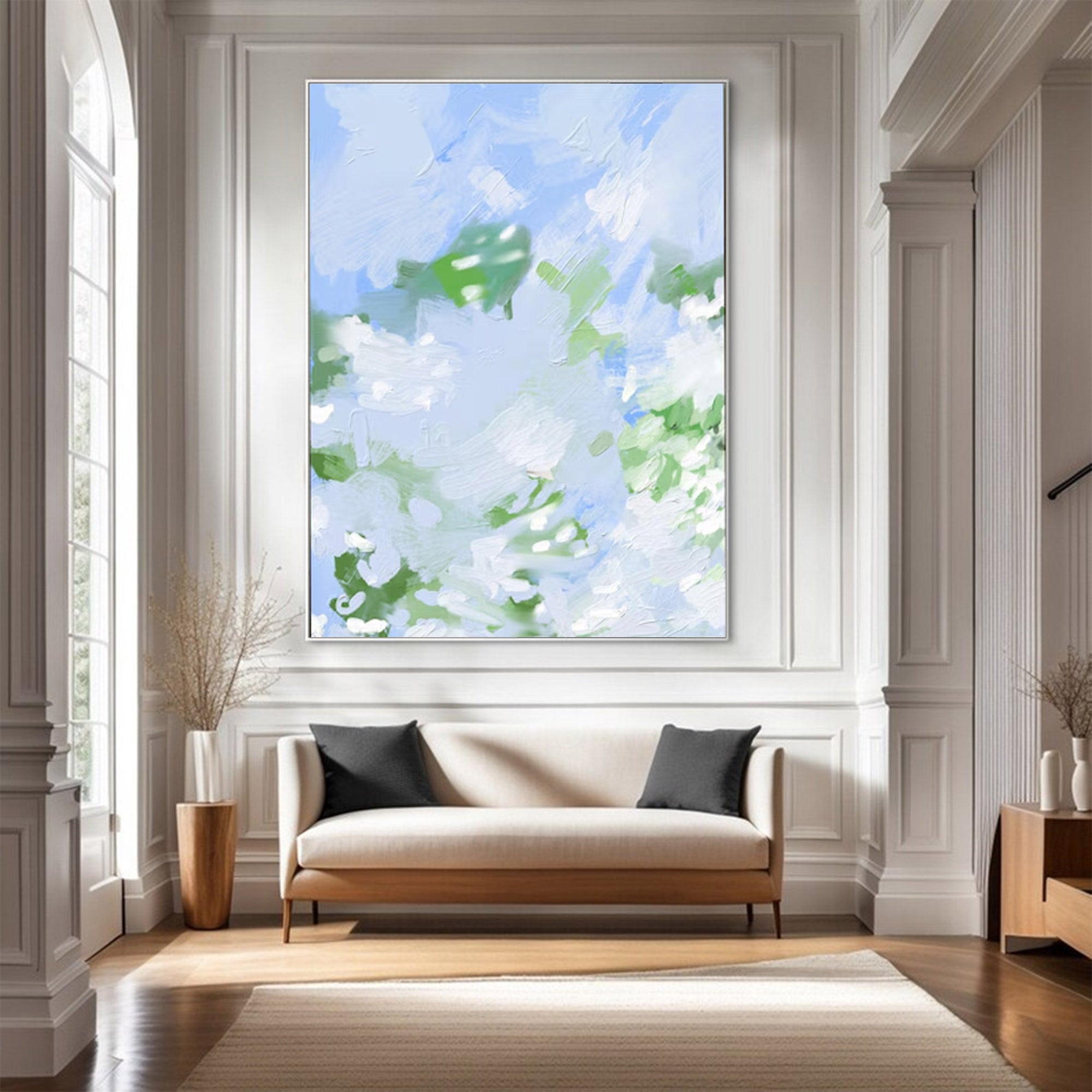 Large Abstract Landscape Art | KeiraArt #AG 149