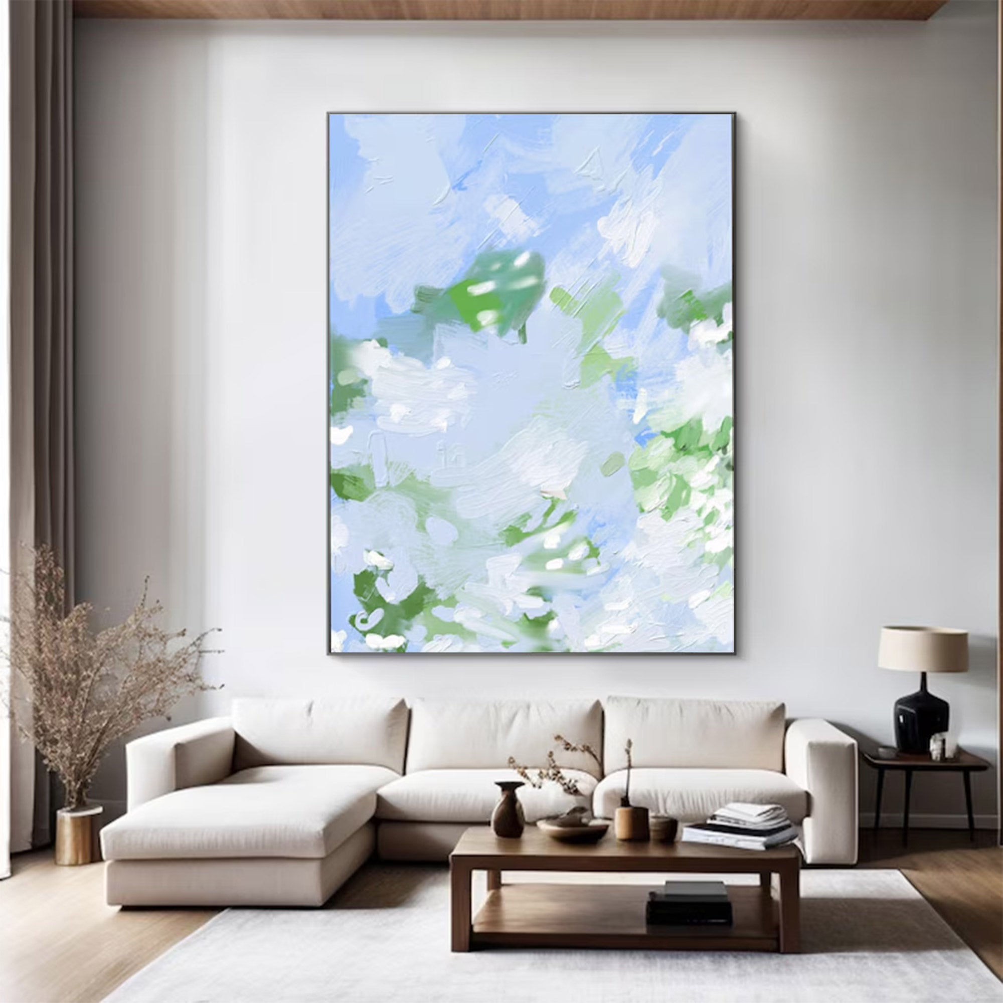 Large Abstract Landscape Art | KeiraArt #AG 149