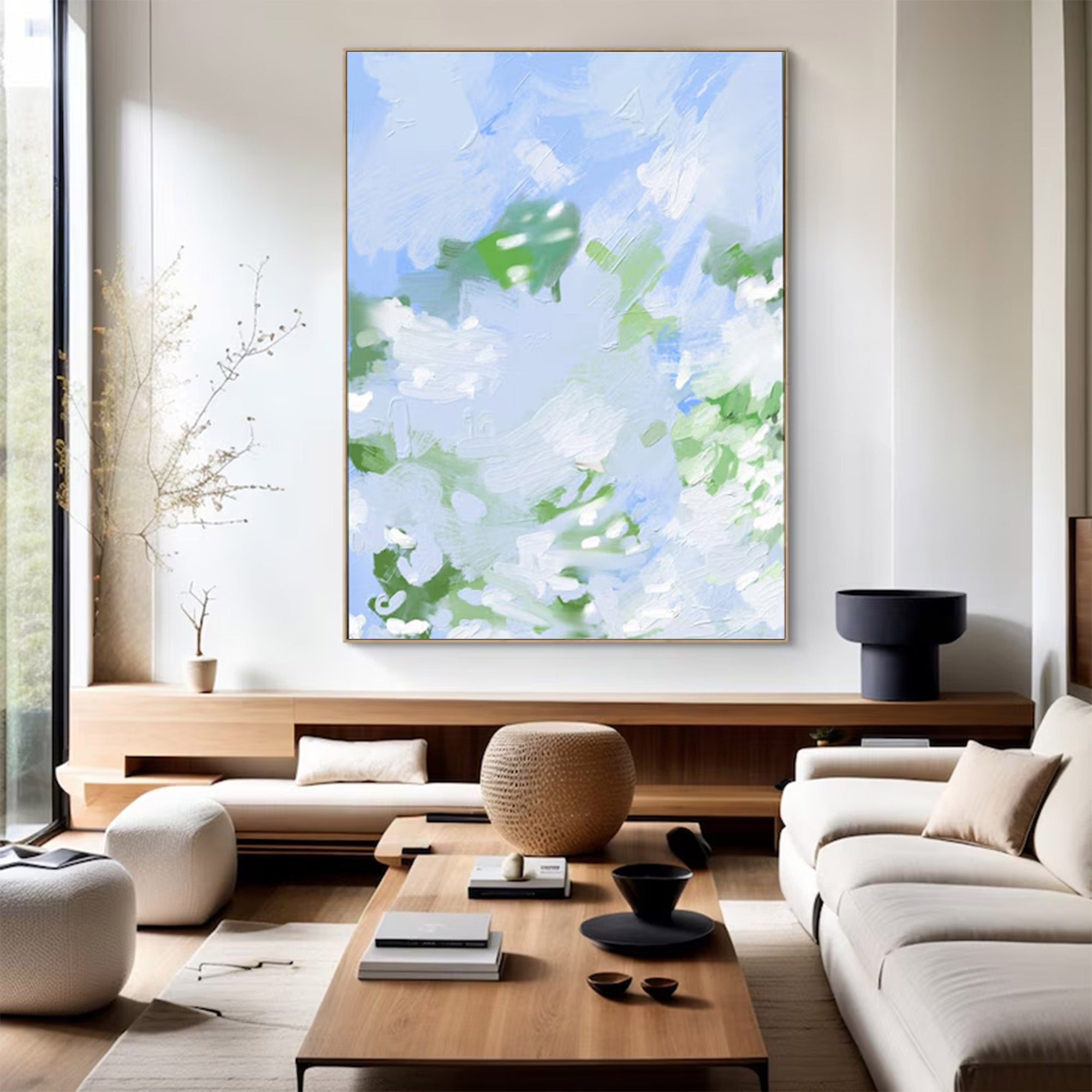 Large Abstract Landscape Art | KeiraArt #AG 149