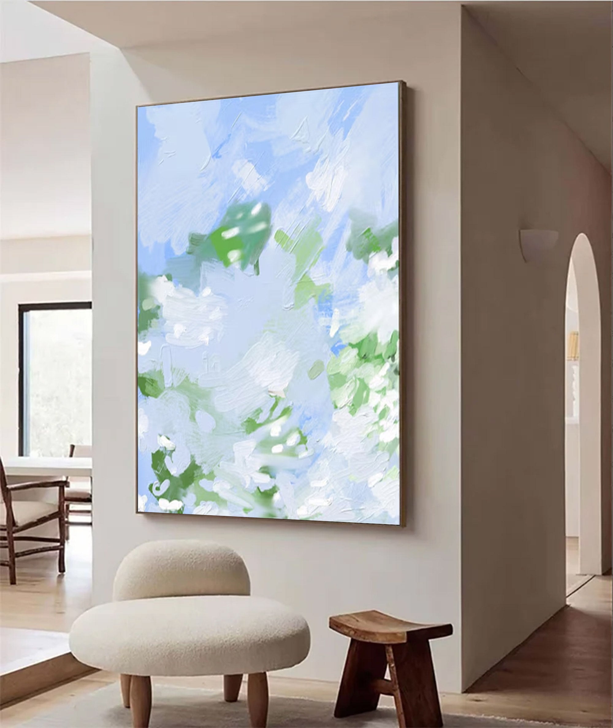 Large Abstract Landscape Art | KeiraArt #AG 149