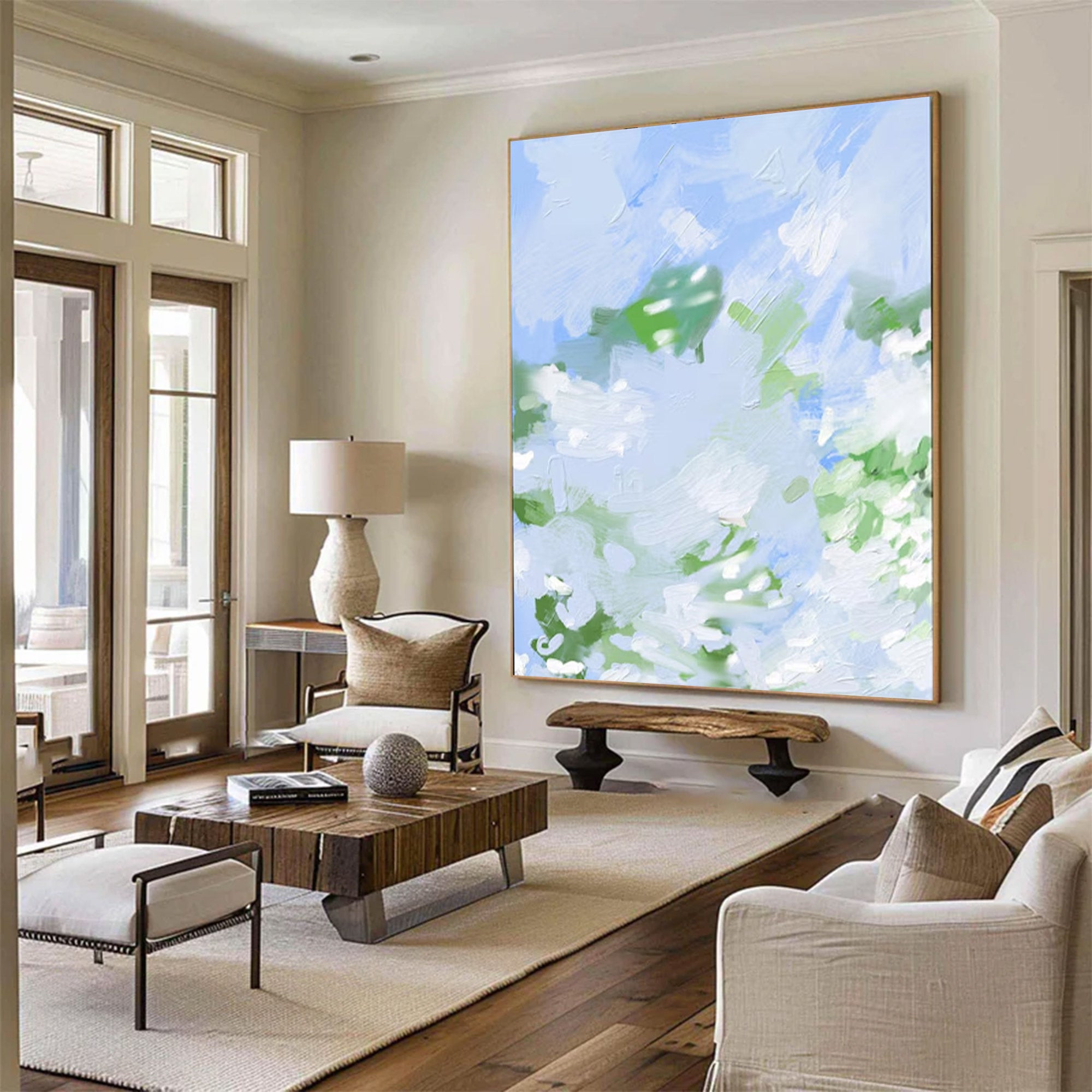 Large Abstract Landscape Art | KeiraArt #AG 149