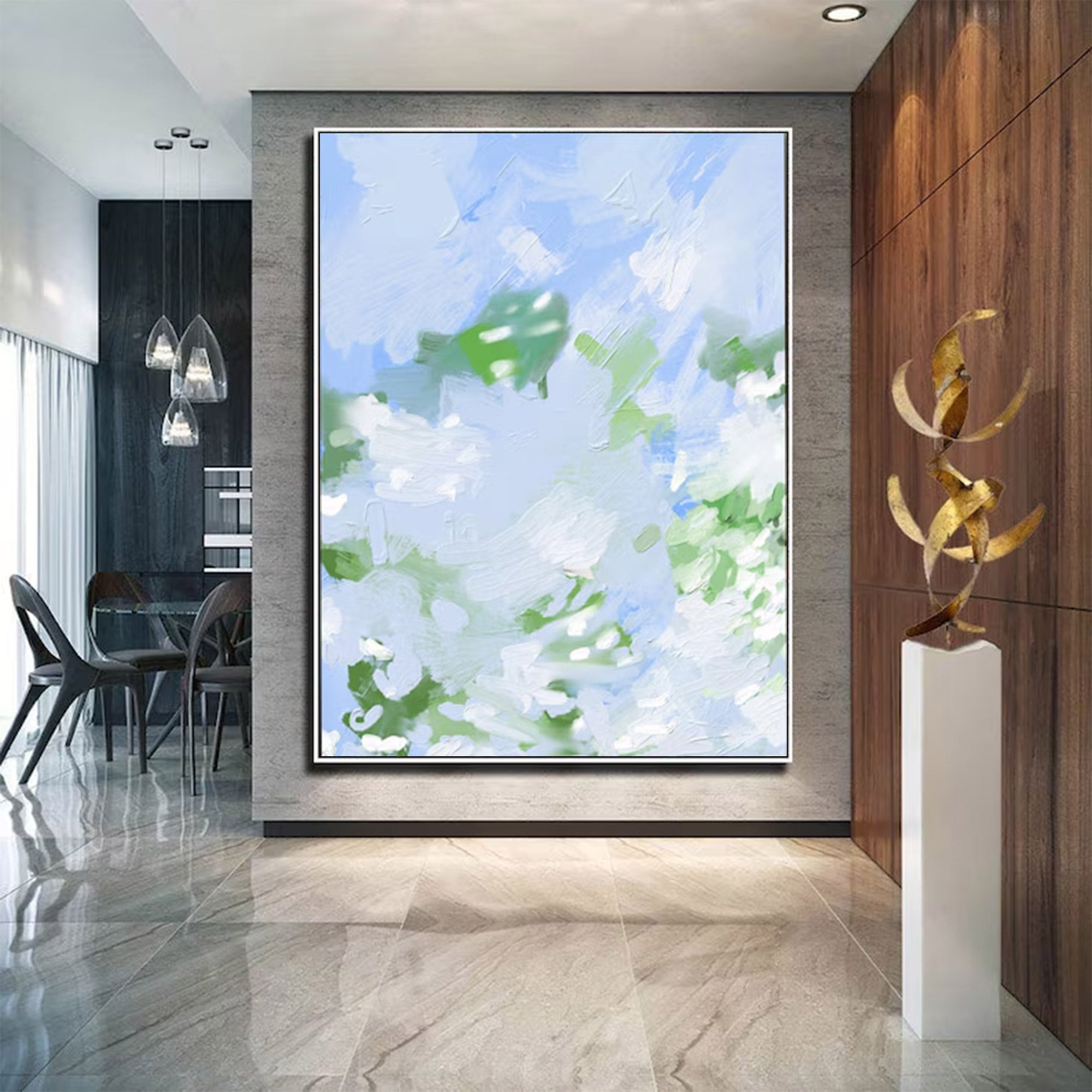 Large Abstract Landscape Art | KeiraArt #AG 149