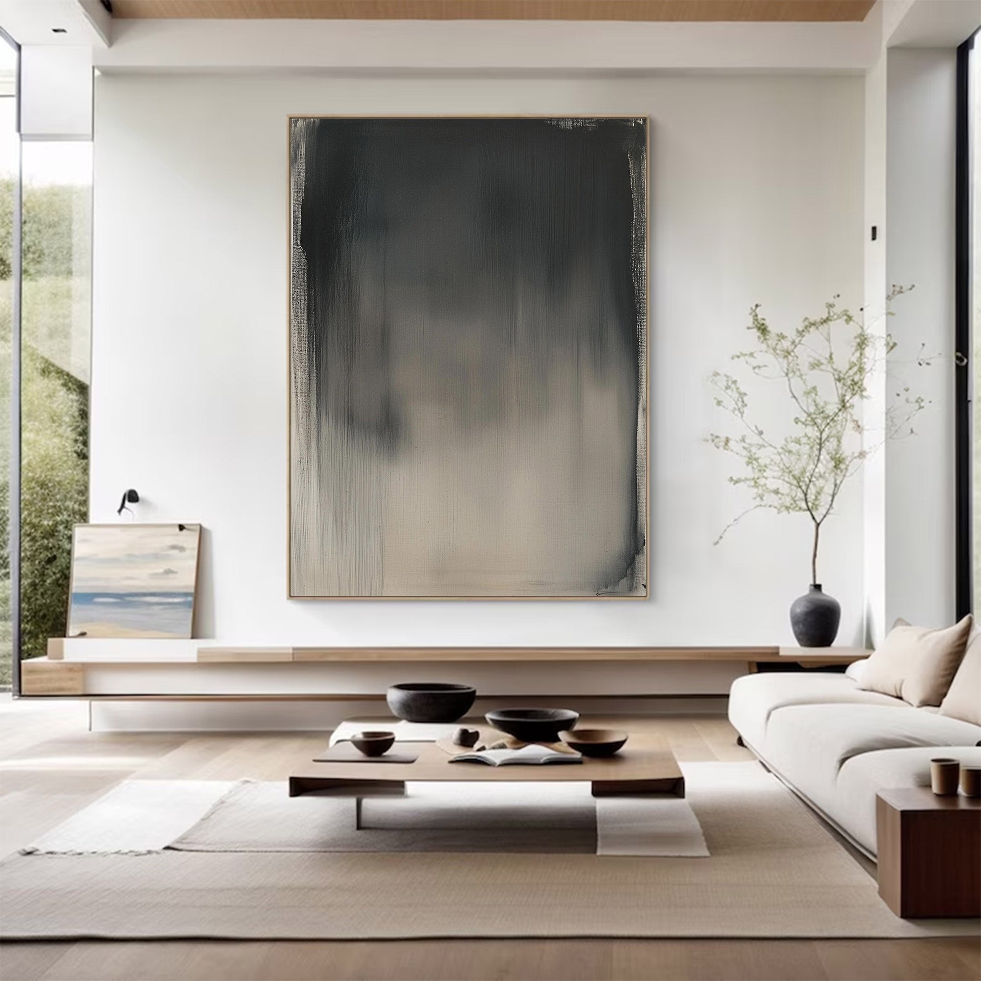 Abstract Large Gradient Canvas | KeiraArt #AG 119