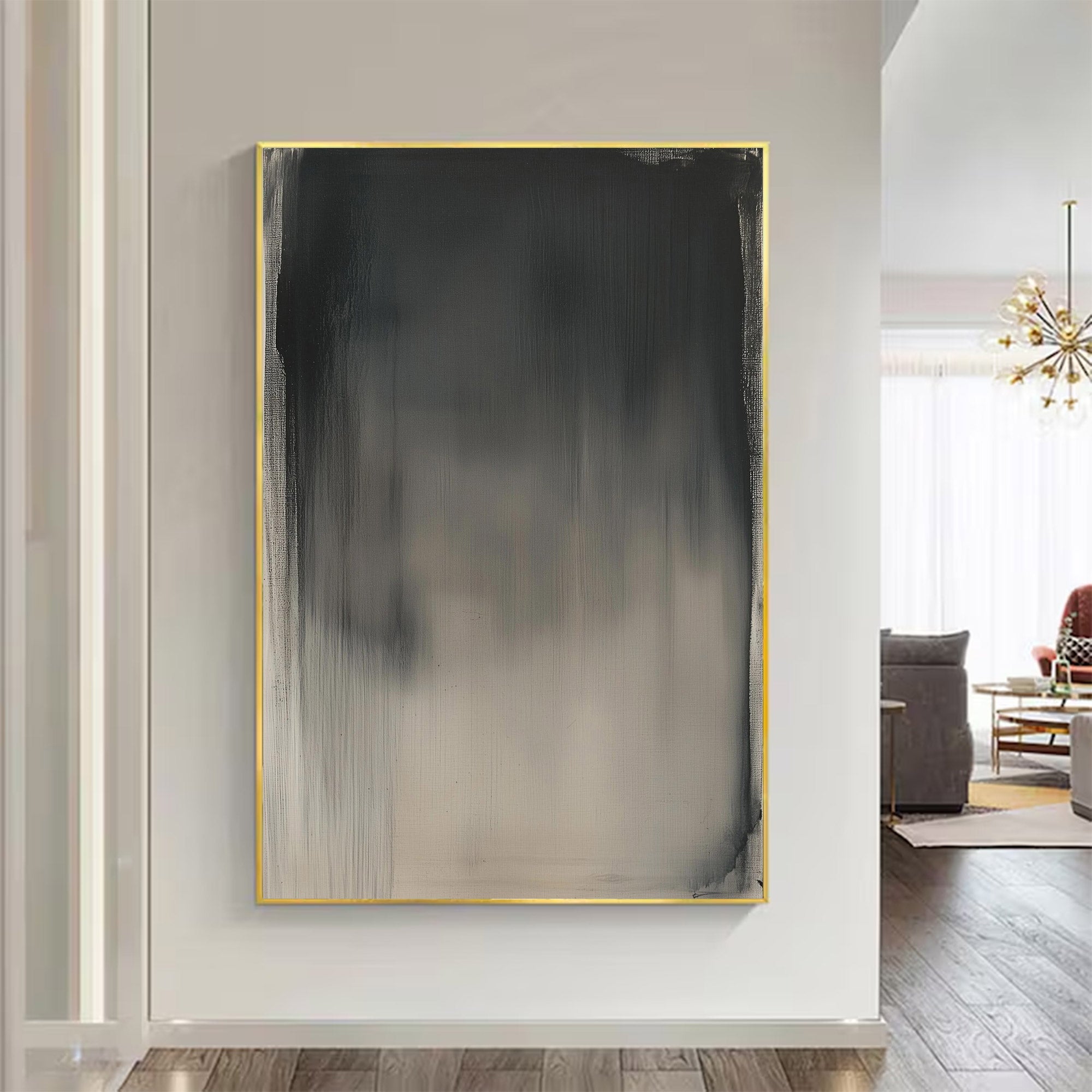 Abstract Large Gradient Canvas | KeiraArt #AG 119