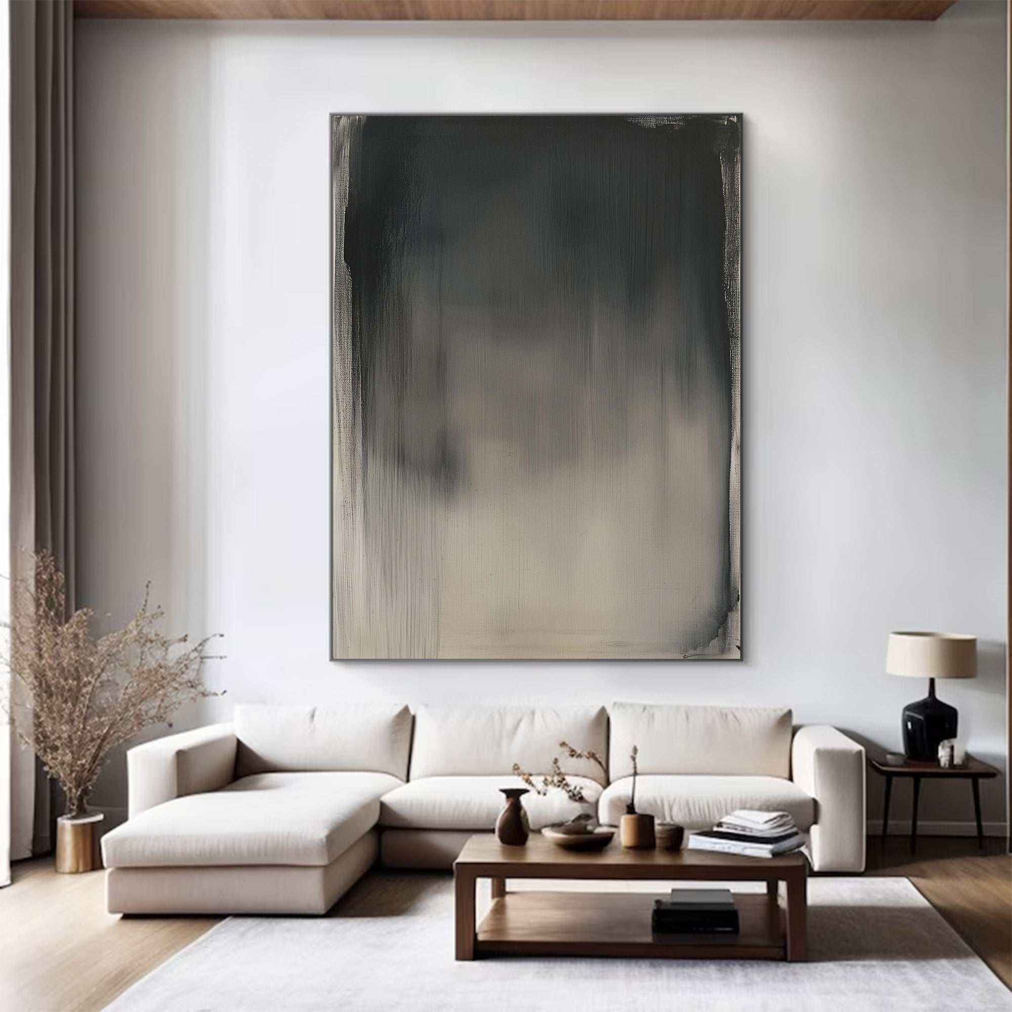 Abstract Large Gradient Canvas | KeiraArt #AG 119