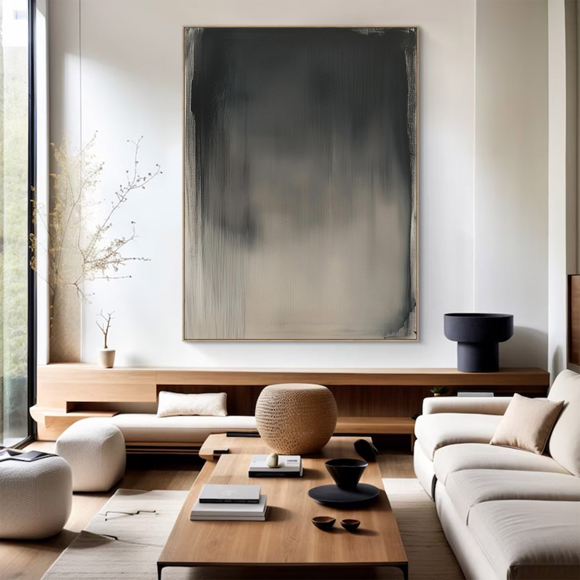 Abstract Large Gradient Canvas | KeiraArt #AG 119