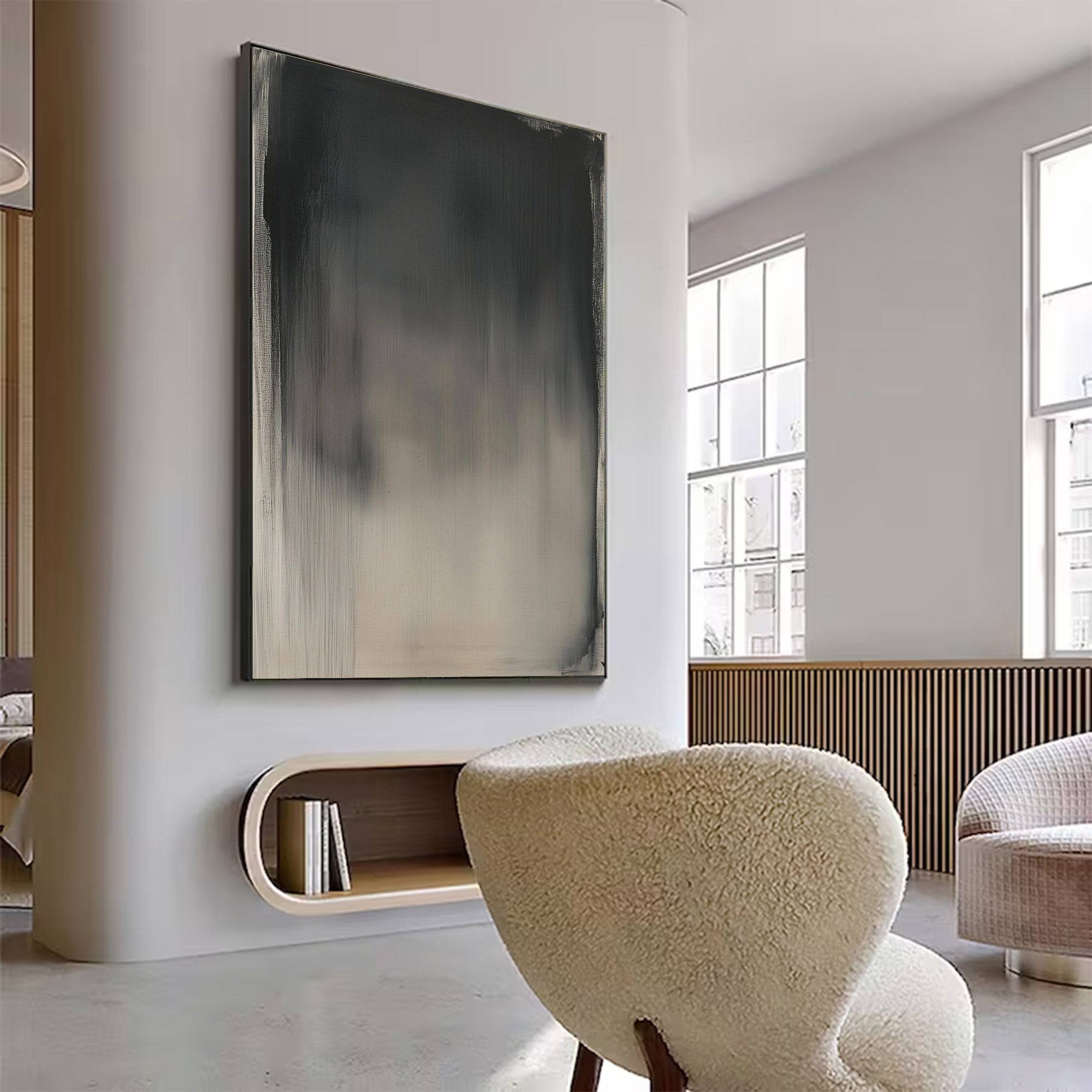 Abstract Large Gradient Canvas | KeiraArt #AG 119
