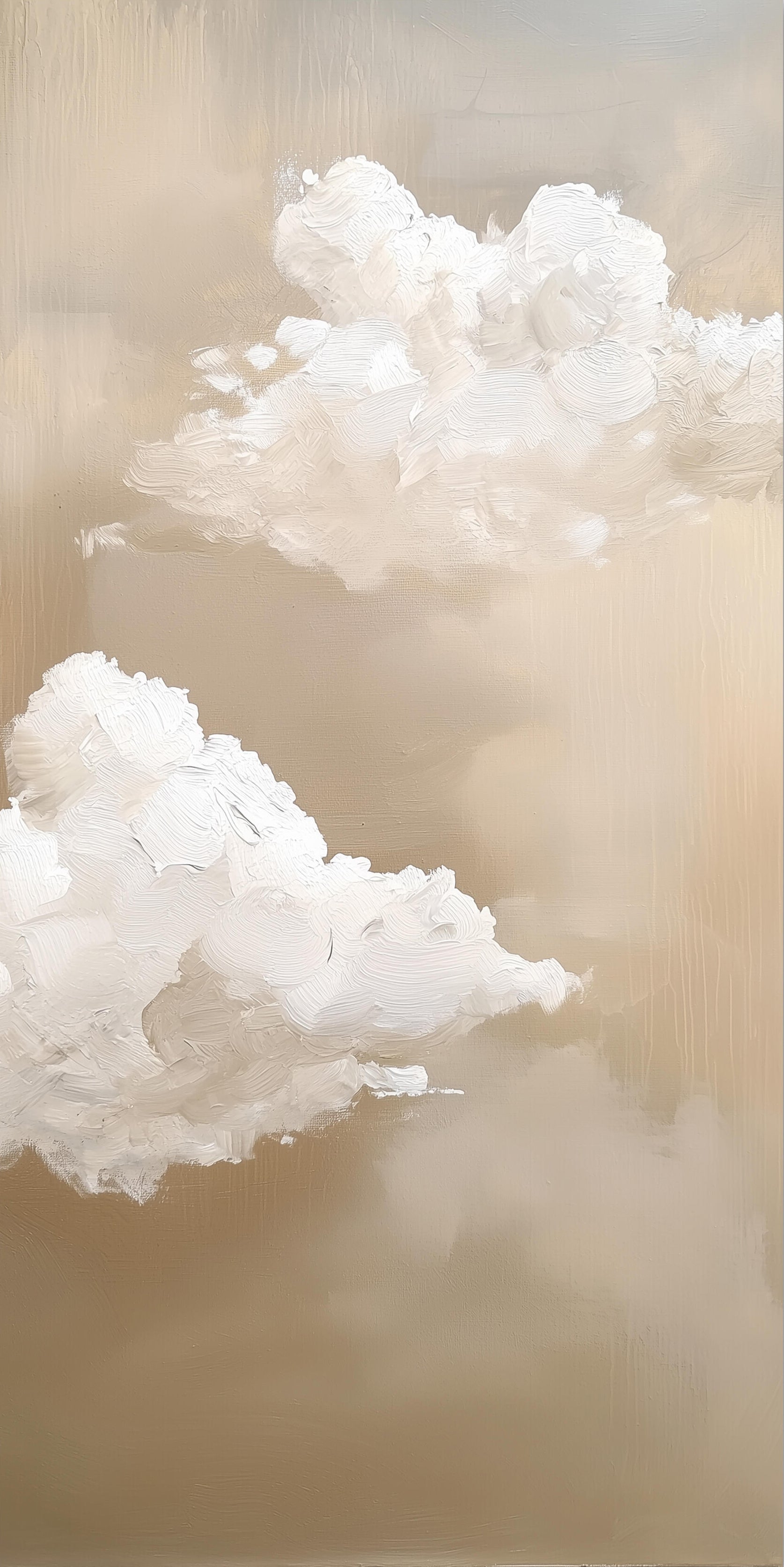 Abstract Large Cloud Painting | KeiraArt #AG 120