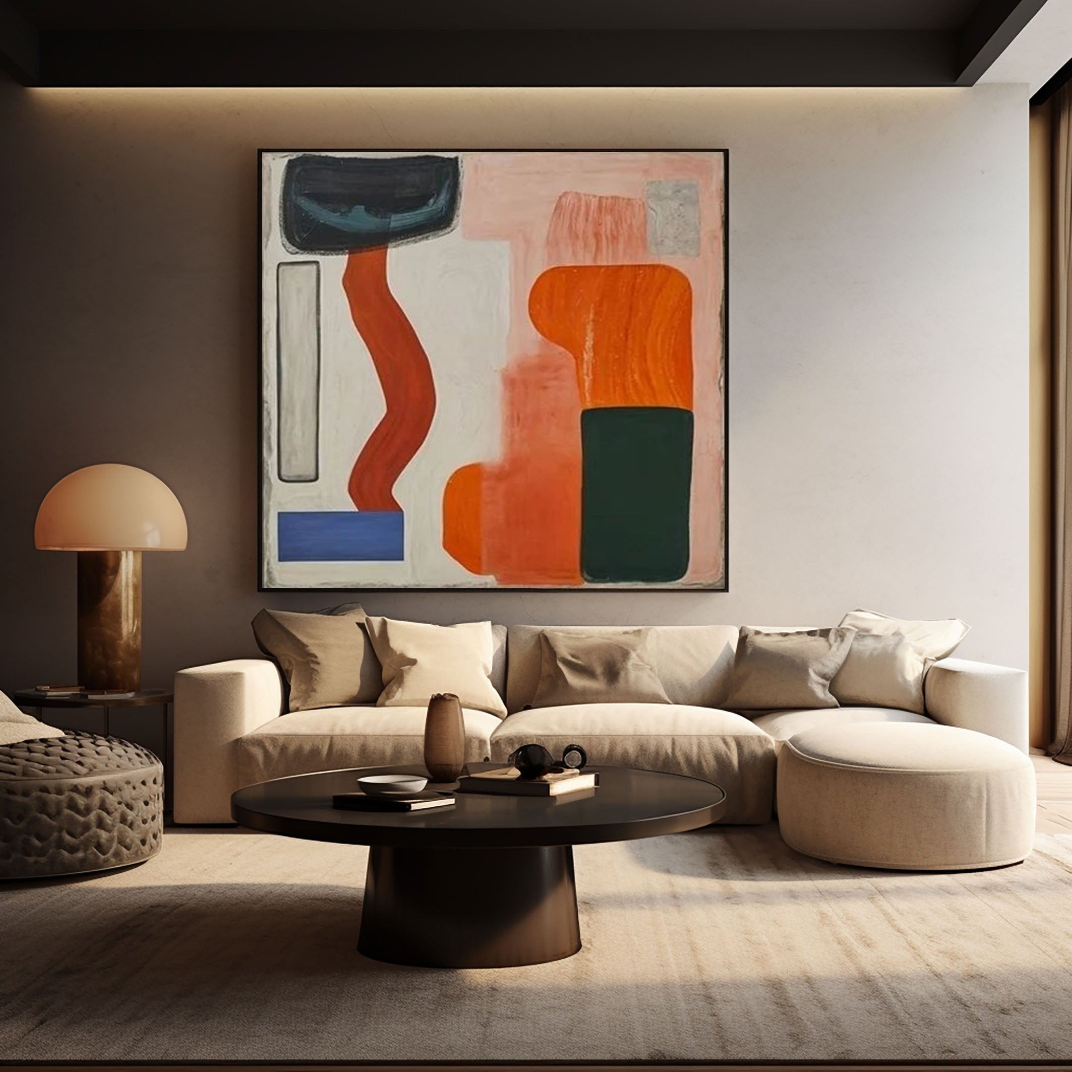 Mid Century Painting #MCP 022