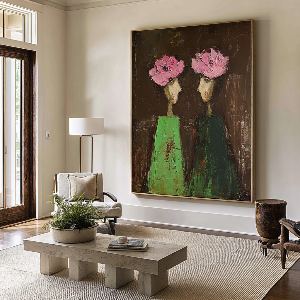 Modern Figurative Oil Painting #CZ 043