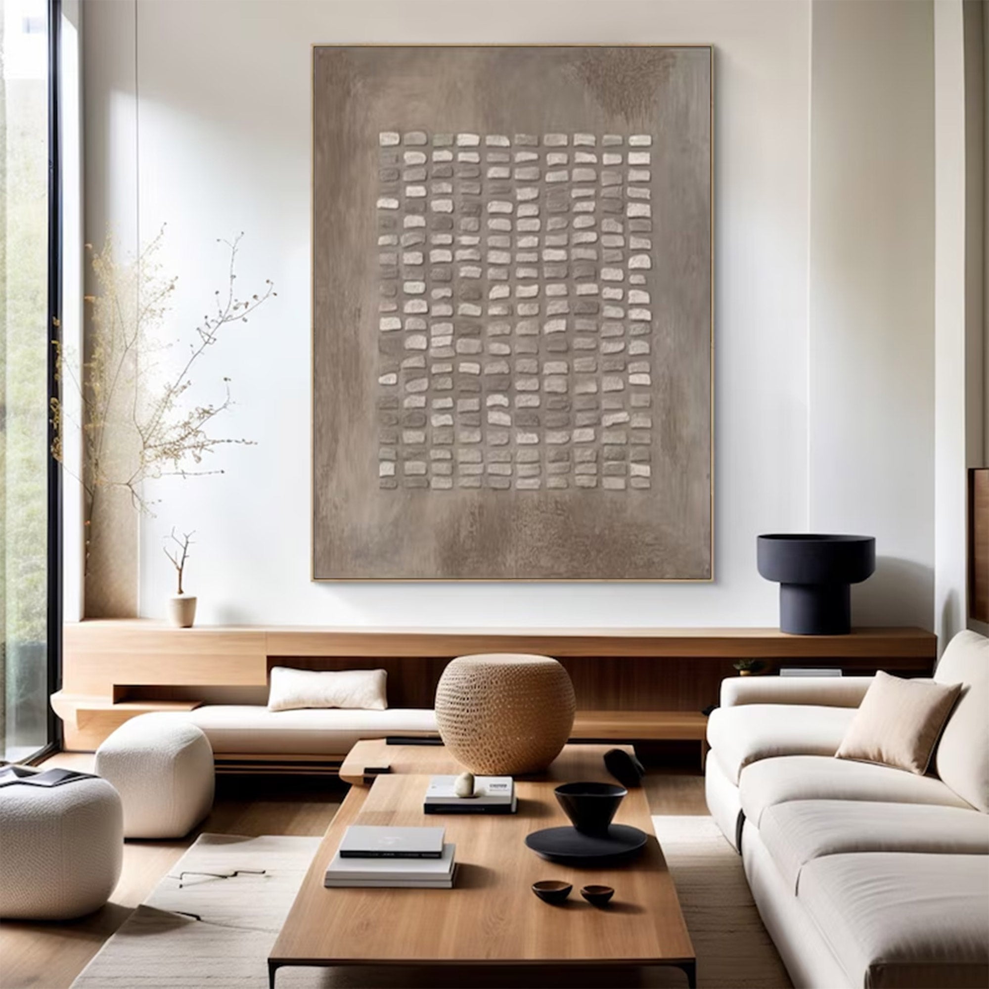 Large Textured Abstract Painting |KeirarArt  #AG 126