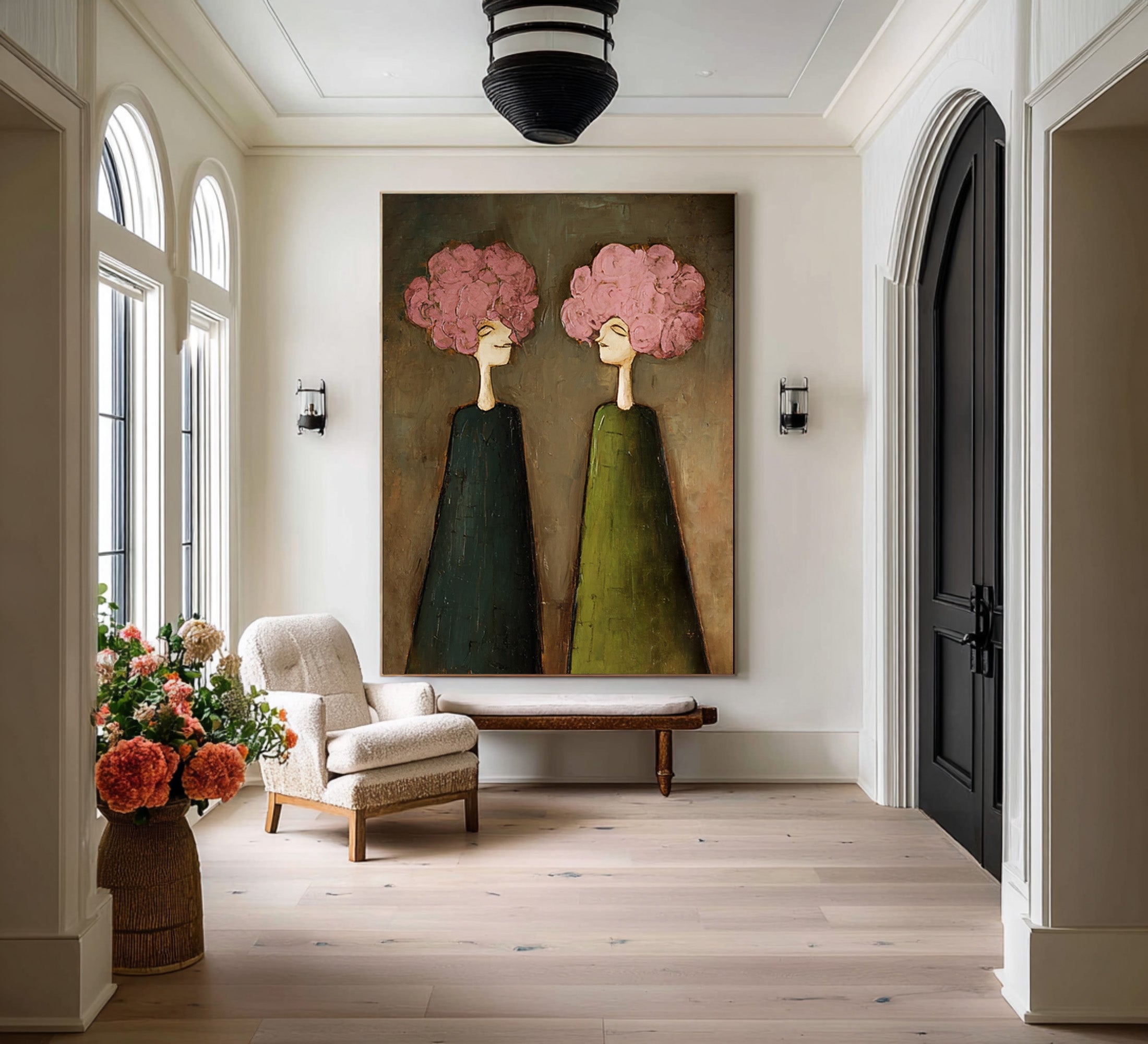 Decorative Figurative Wall Art #CZ 044