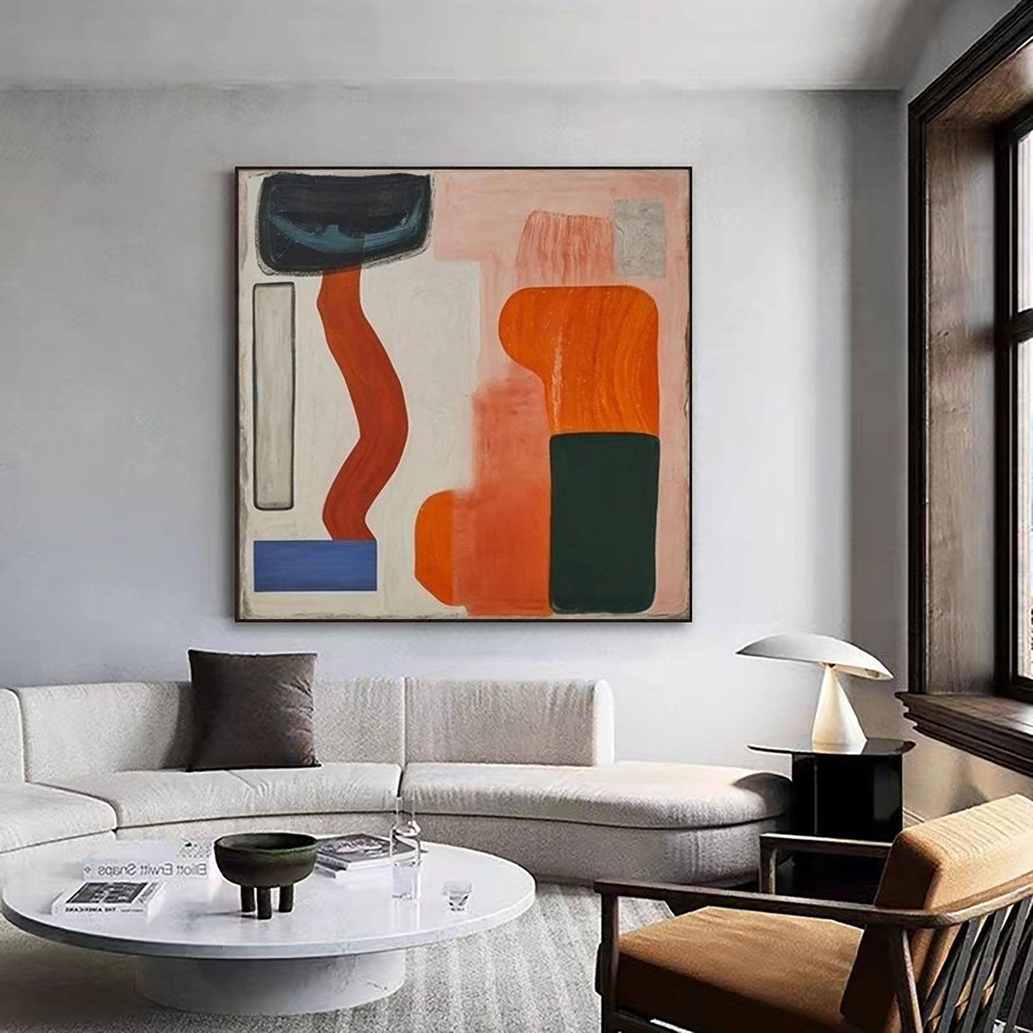 Mid Century Painting #MCP 022