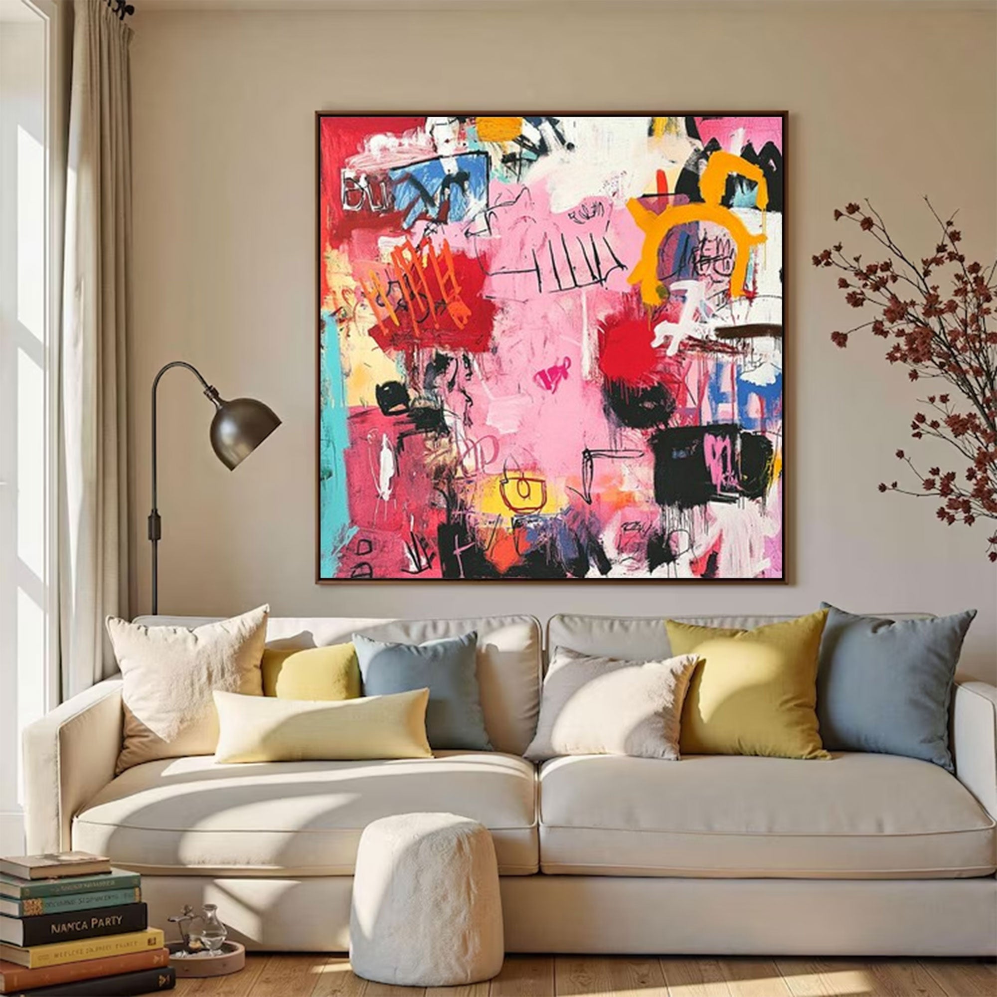 Abstract Large Modern Painting | KeiraArt #AG 161