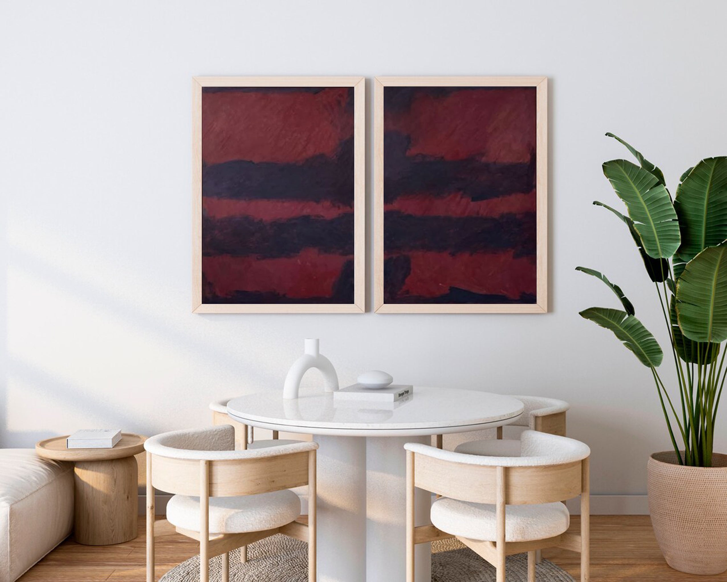 Modern Minimalist Art Set Of 2 #MMAS 002