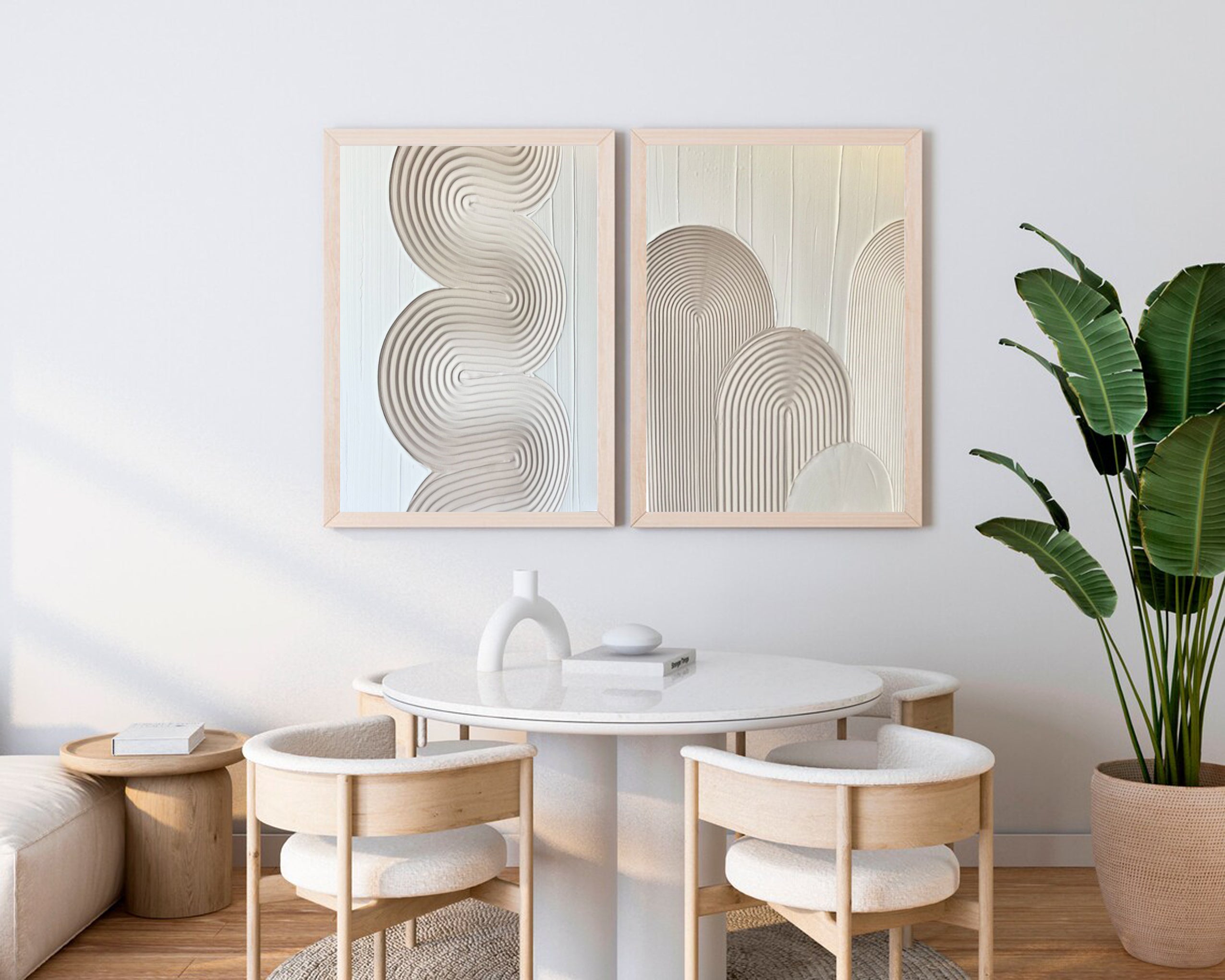 Modern Minimalist Art Set Of 2 #MMAS 024