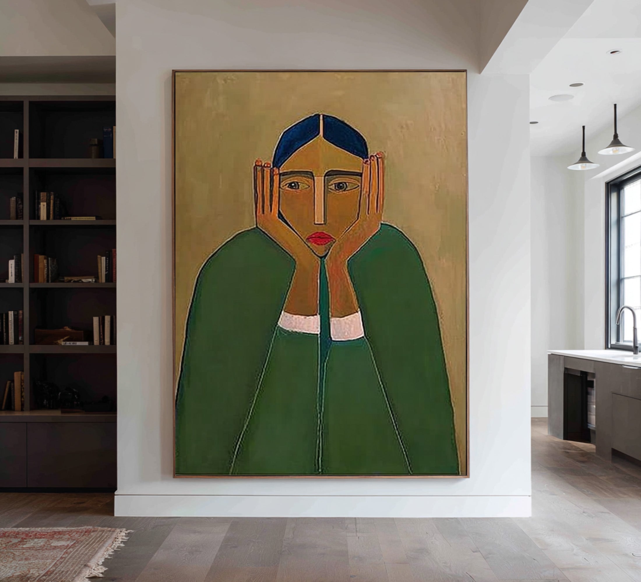 Expressionist Large Wall Art | KeiraArt #CZ 014