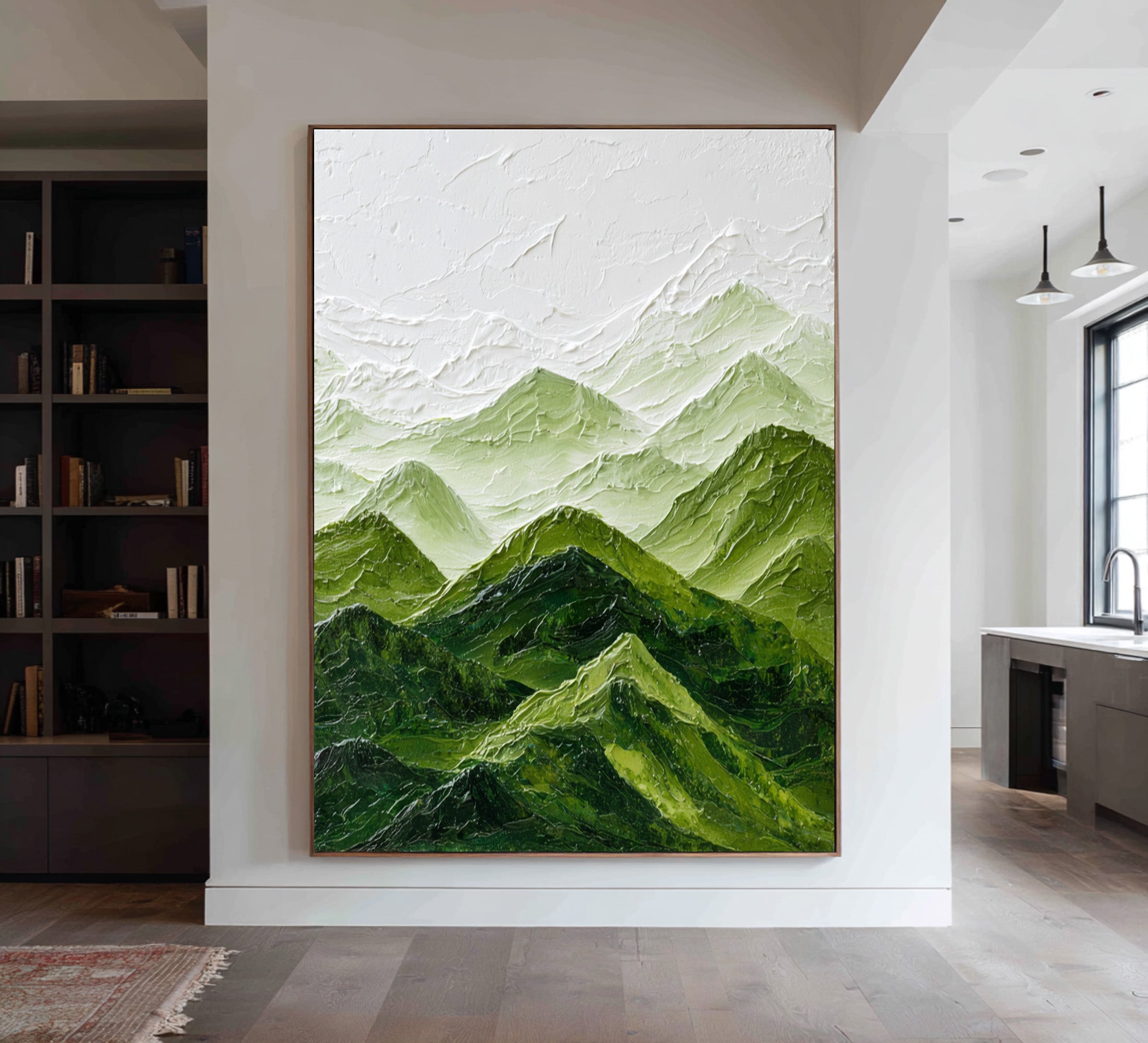 Large Sculptural Mountain Art | KeiraArt #CZ 005