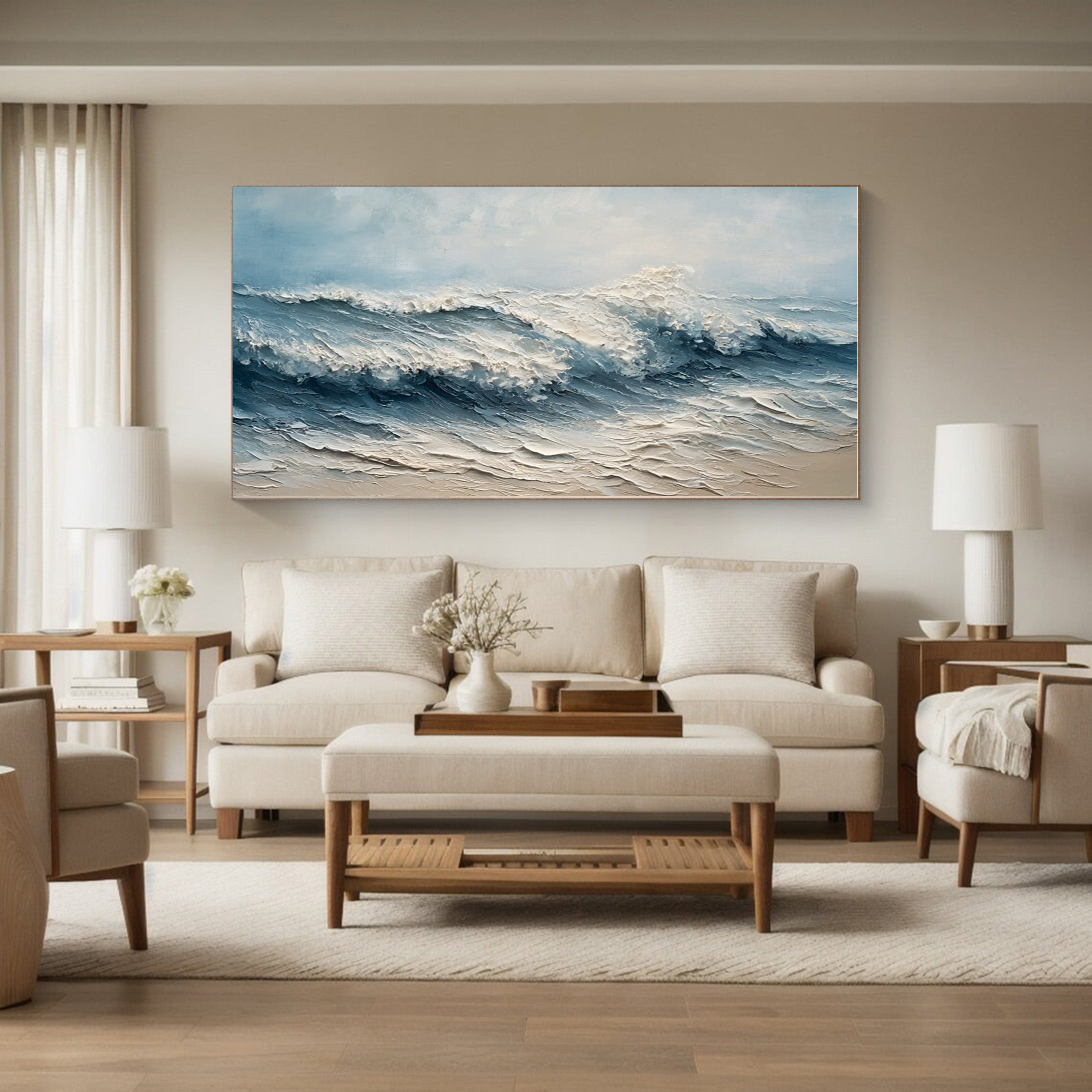 Contemporary 3D Wall Art with Rich Textures #AG 009