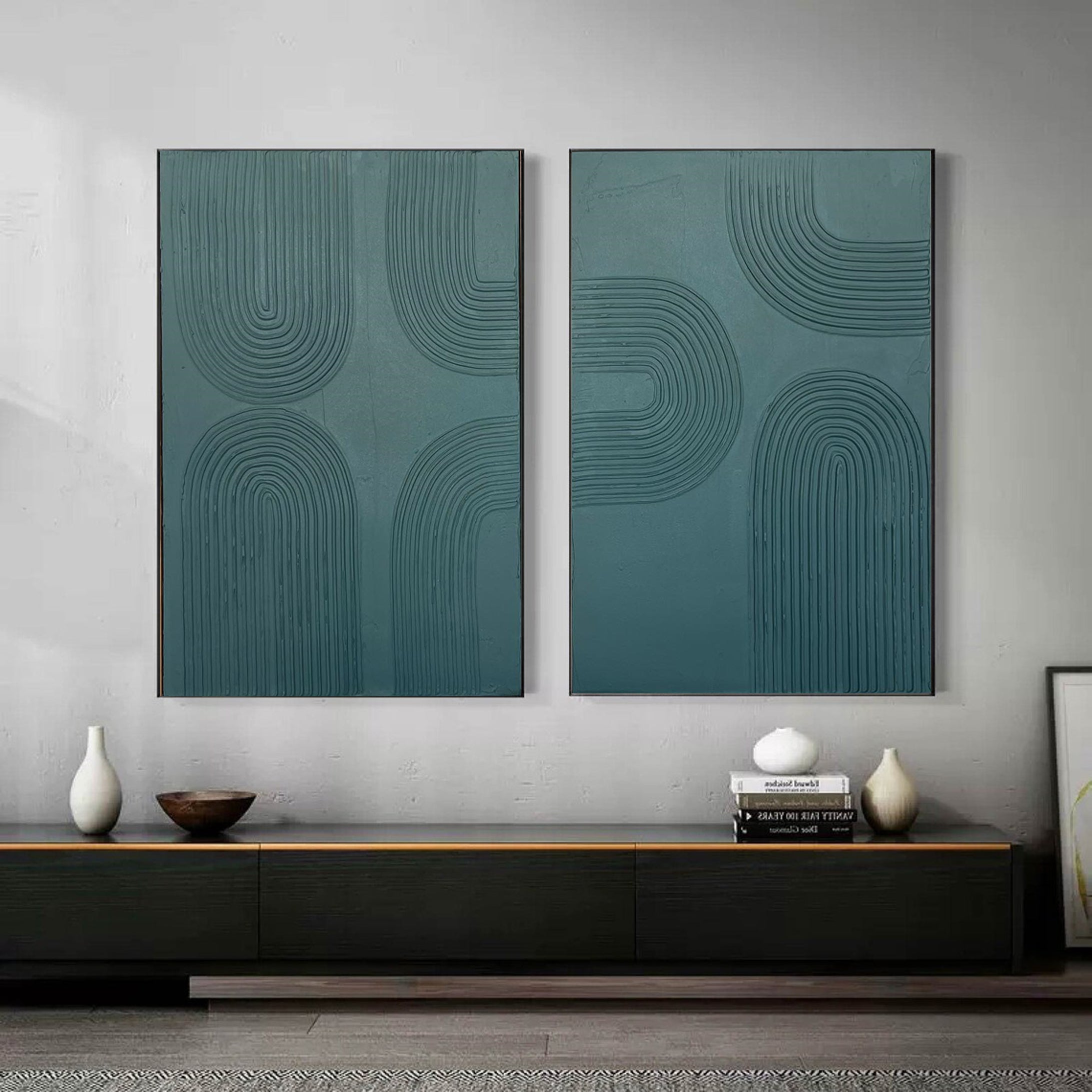 Modern Minimalist Art Set Of 2 #MMAS 007