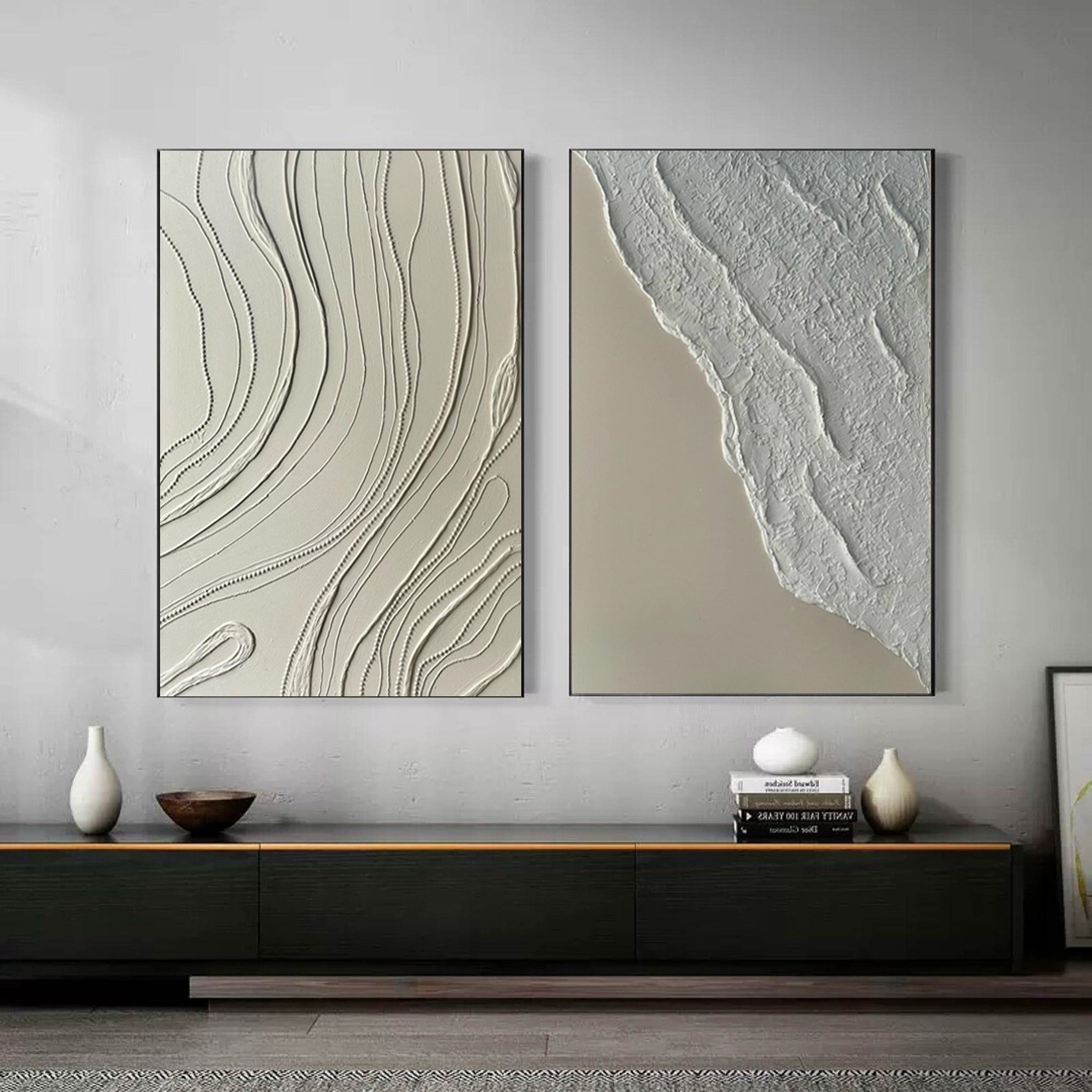 Modern Minimalist Art Set Of 2 #MMAS 050