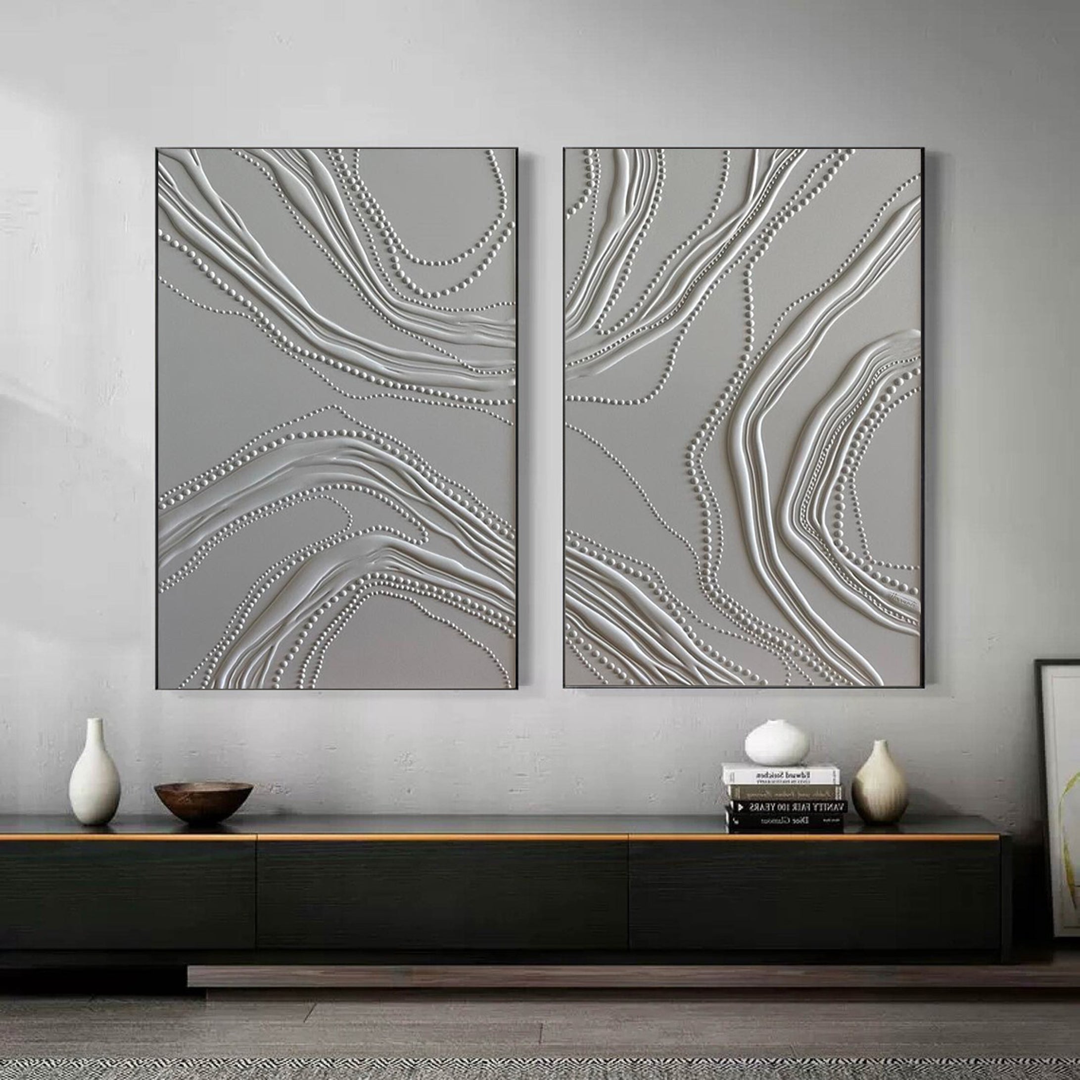 Modern Minimalist Art Set Of 2 #MMAS 025