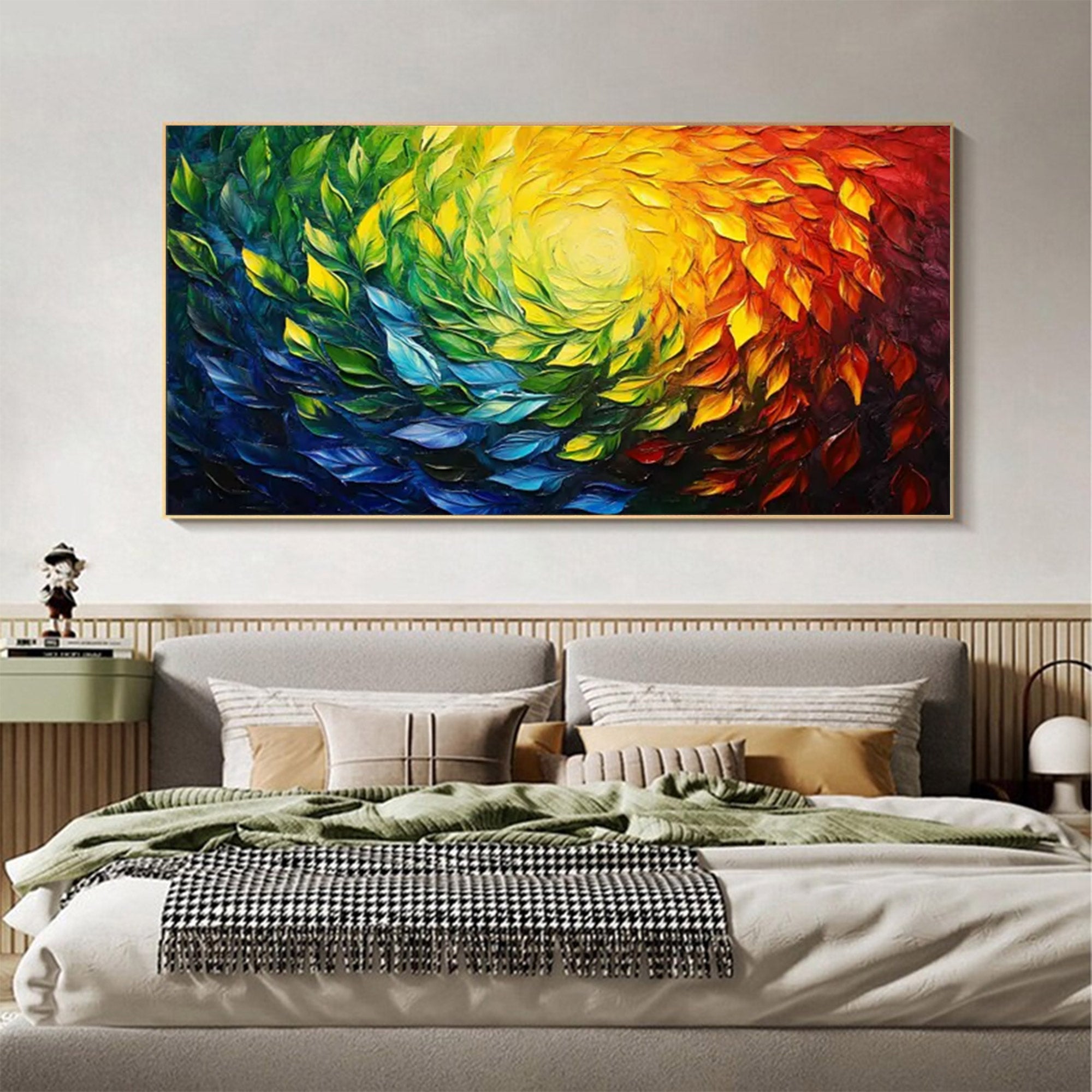 Large Abstract Swirl Painting | KeirarArt #AG 156