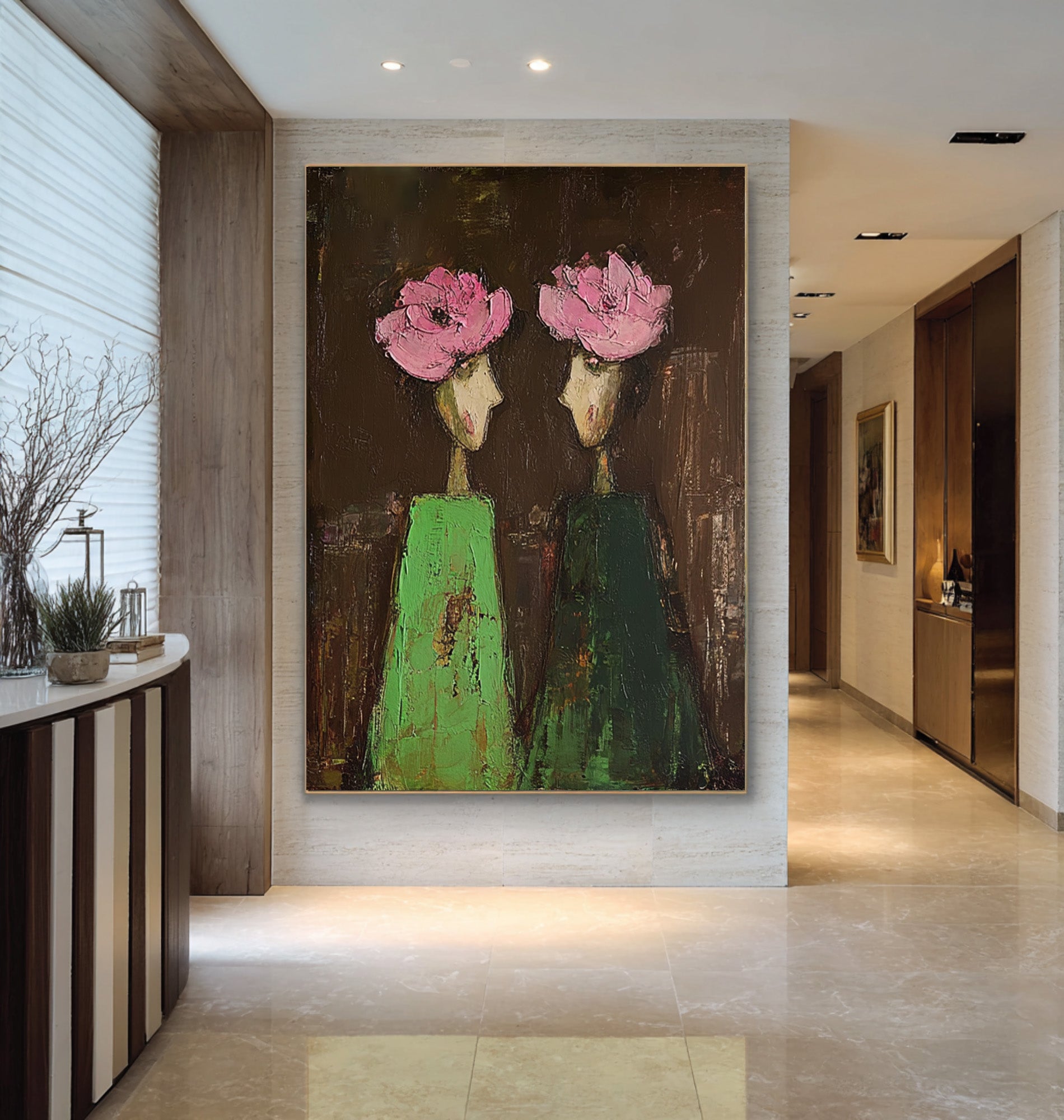 Modern Figurative Oil Painting #CZ 043