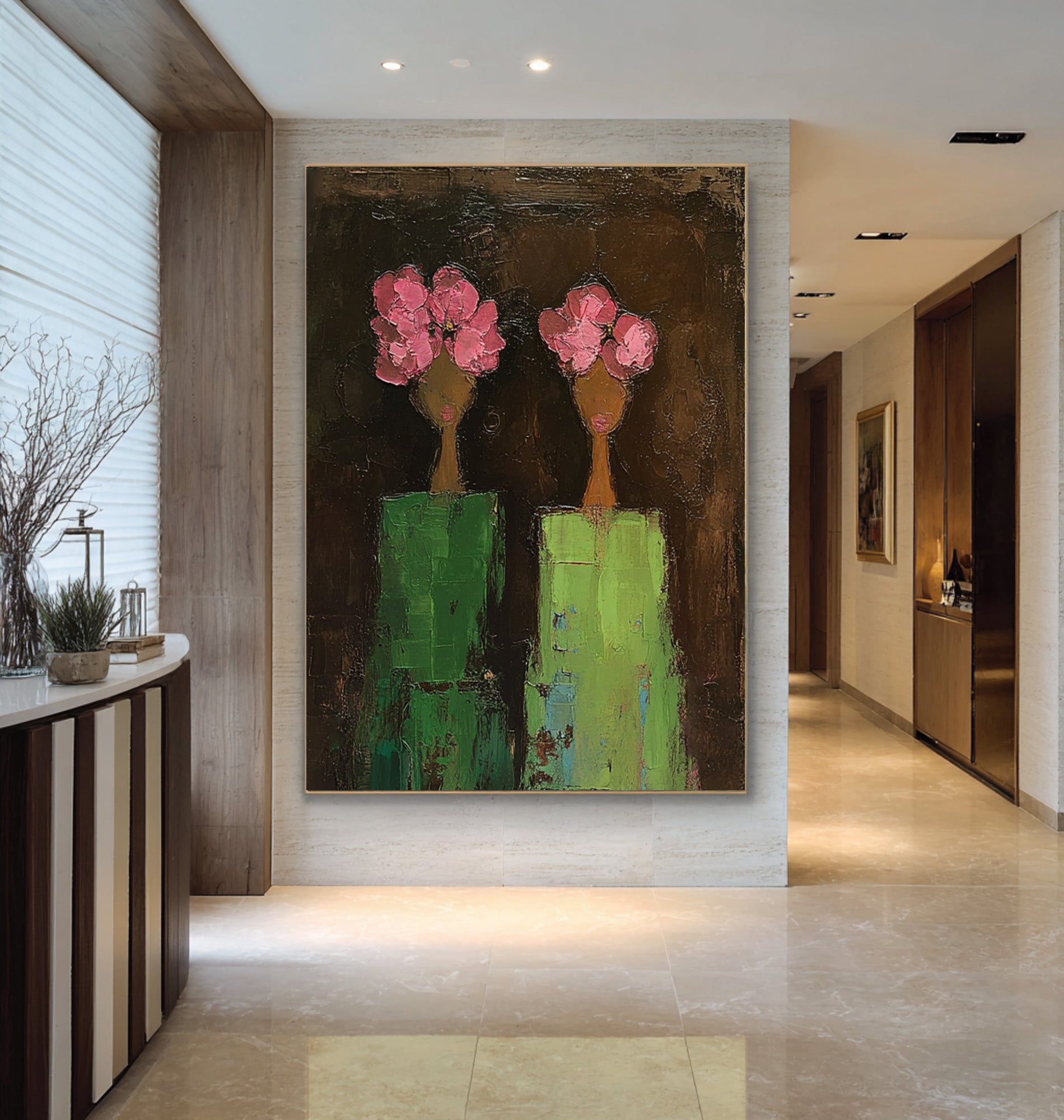 Abstract Figurative Oil Painting #CZ 042