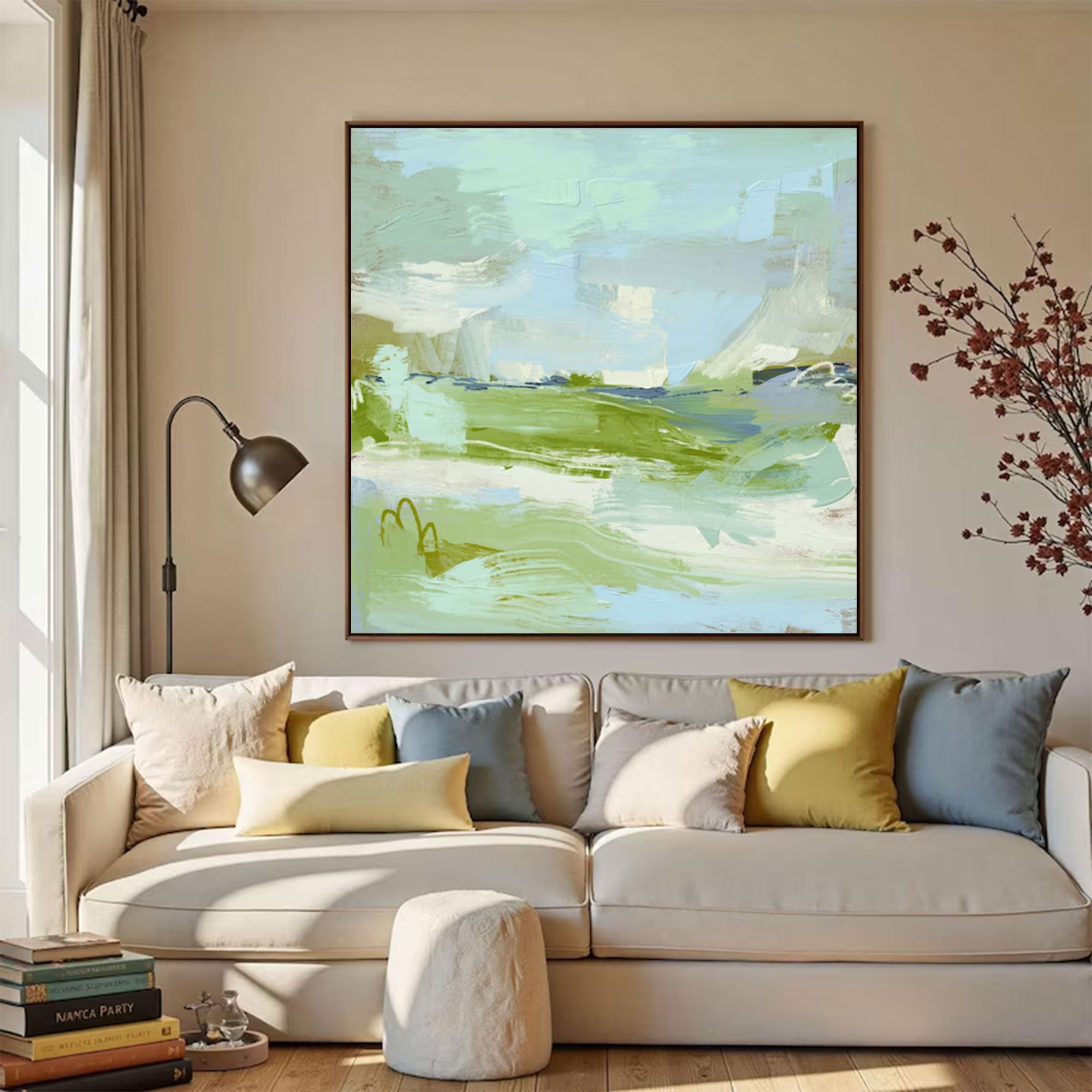 Large Abstract Landscape Art | KeiraArt #AG 165