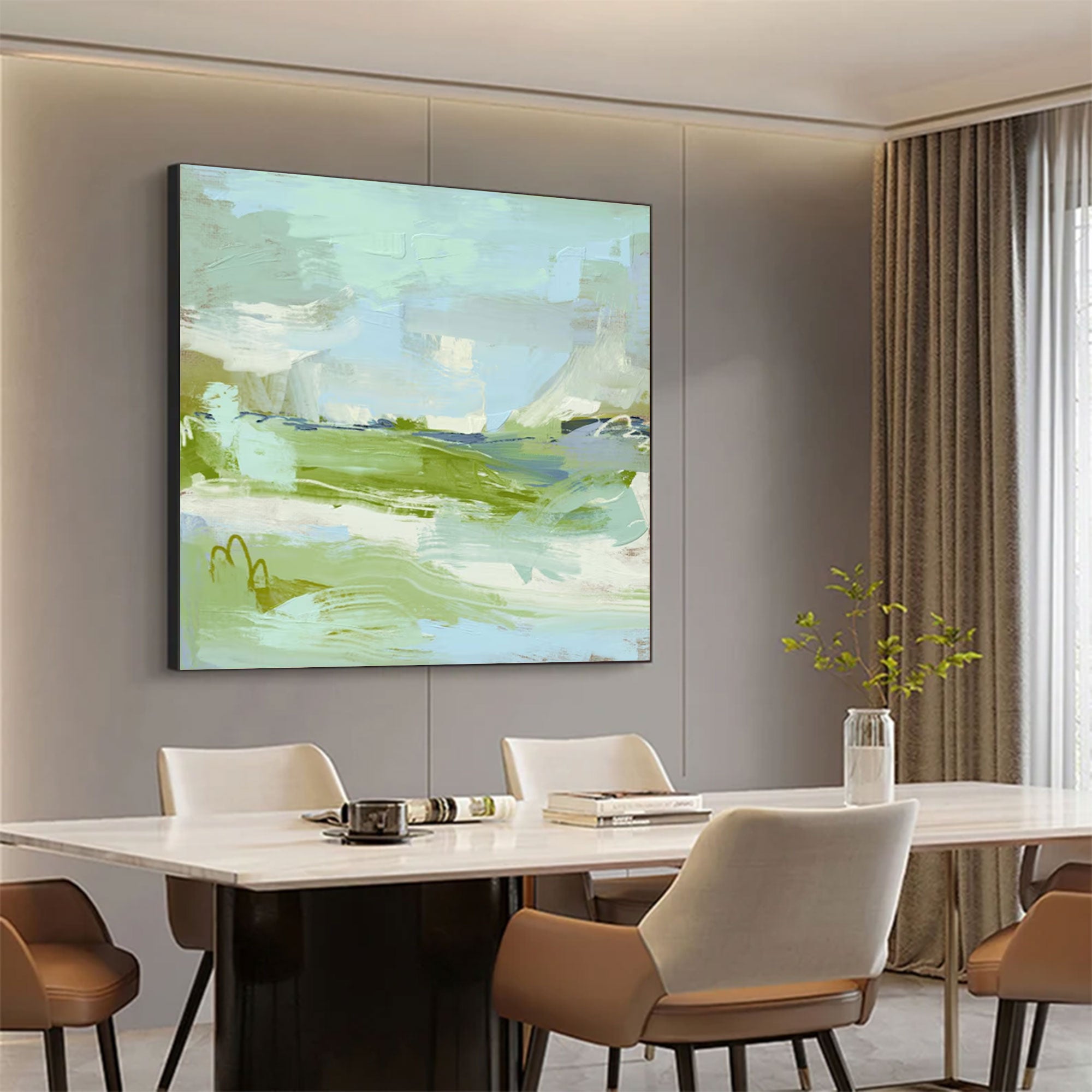 Large Abstract Landscape Art | KeiraArt #AG 165