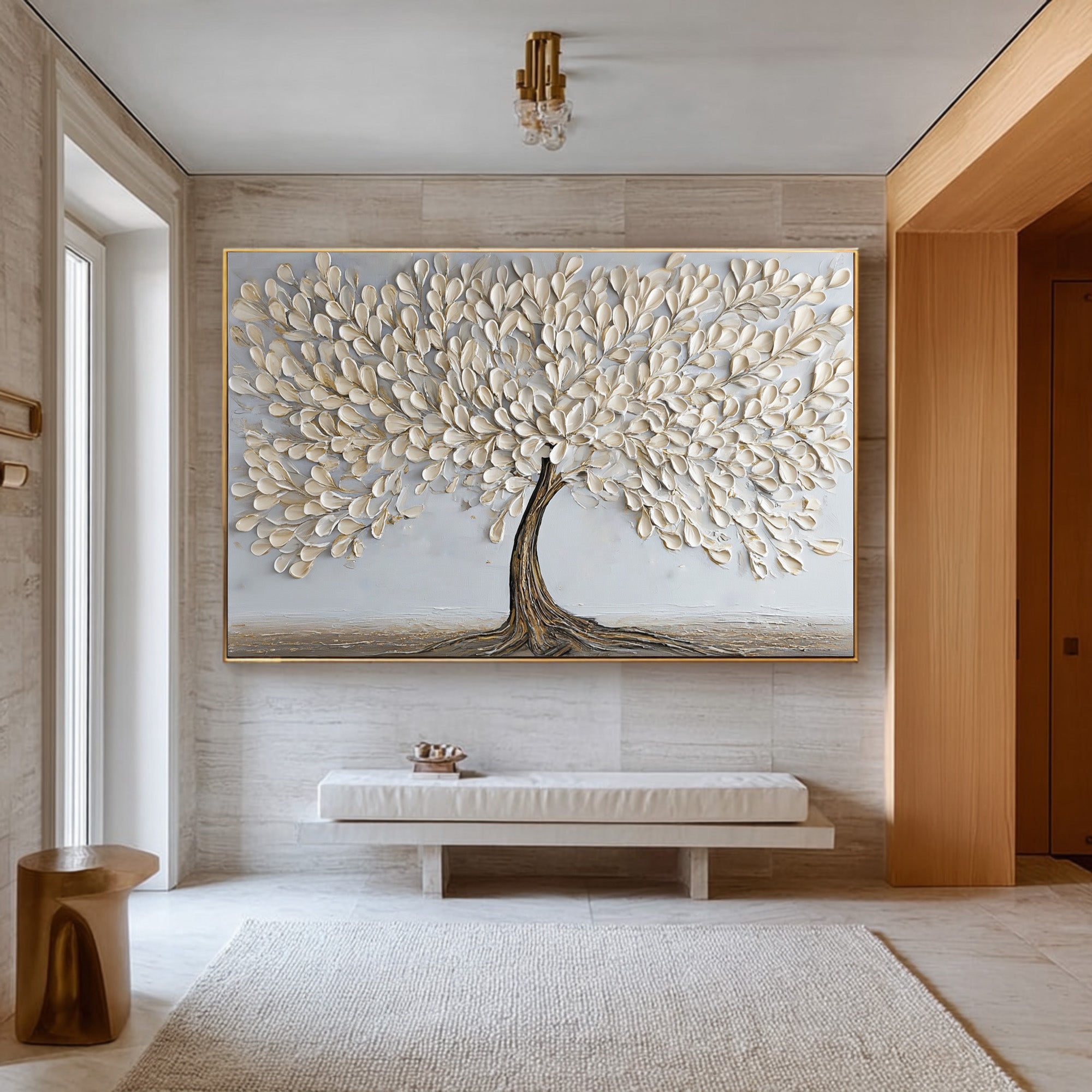 Strong Root Large Tree Art | KeiraArt #CZ 017