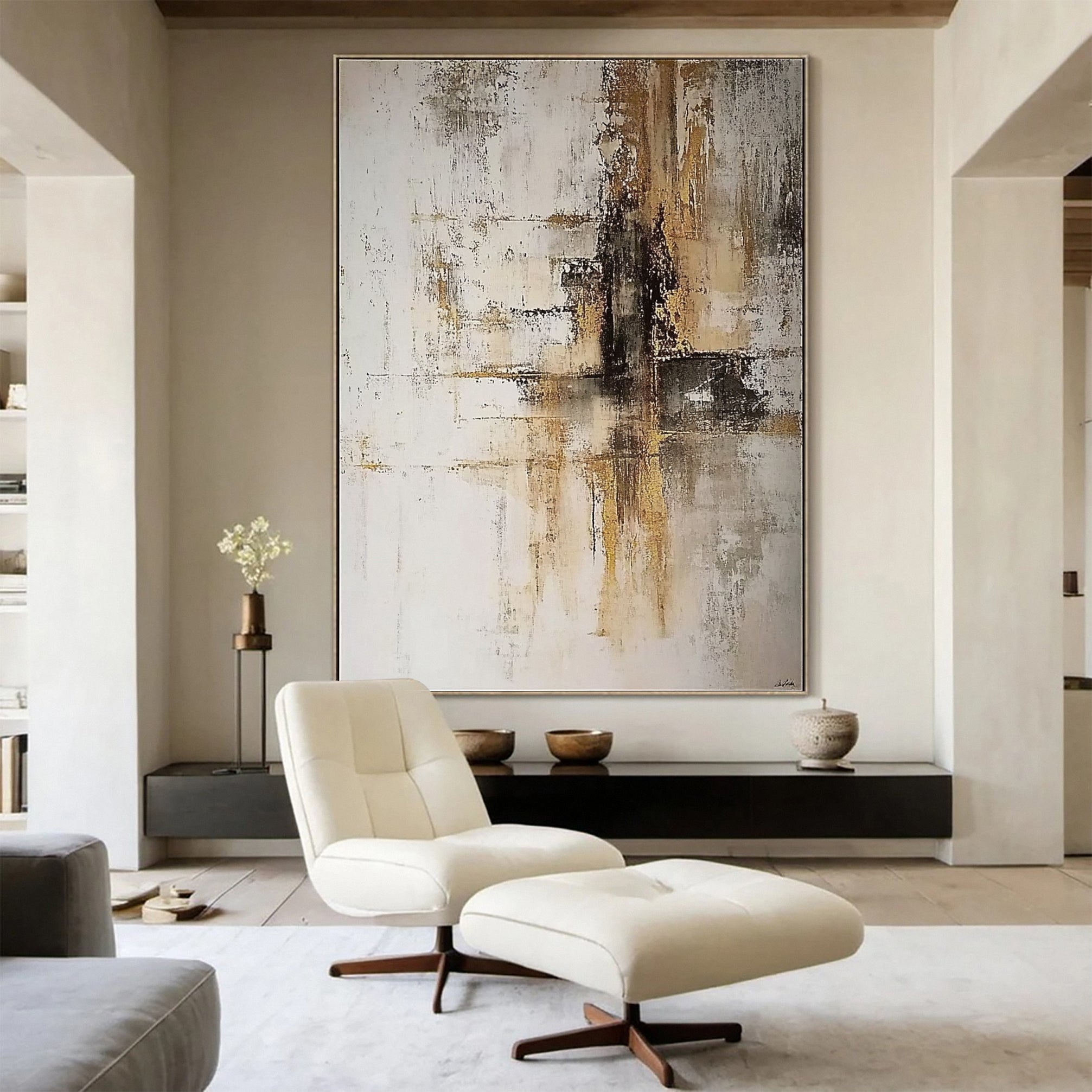 Chic Abstract Modern Artwork for Contemporary Homes #MCP 026