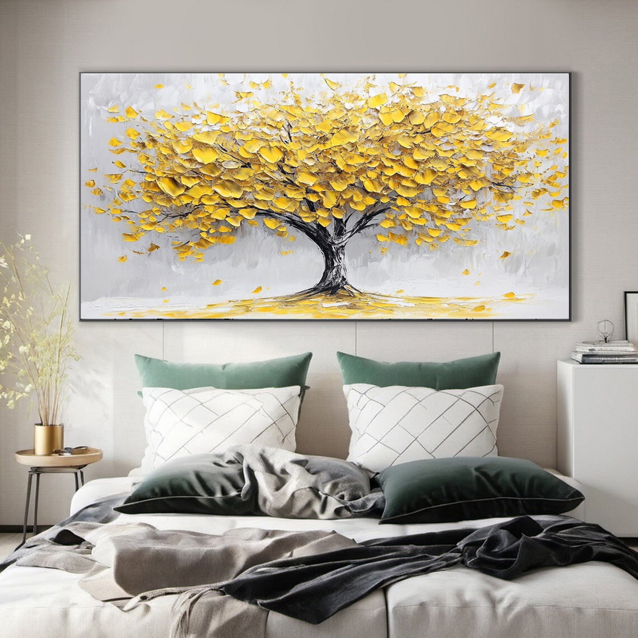 Modern Large Colorful Tree Wall Art #FT 032