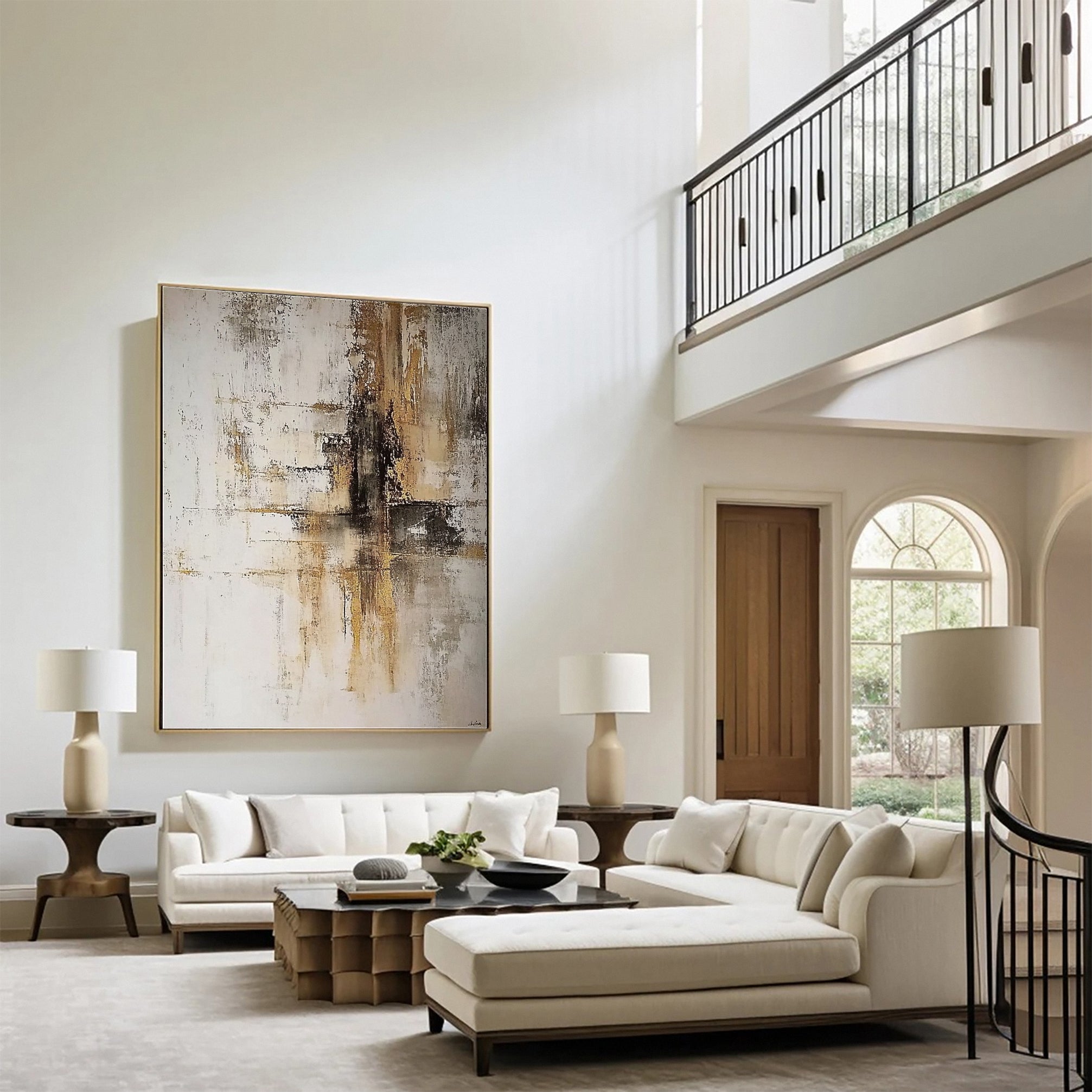 Chic Abstract Modern Artwork for Contemporary Homes #MCP 026