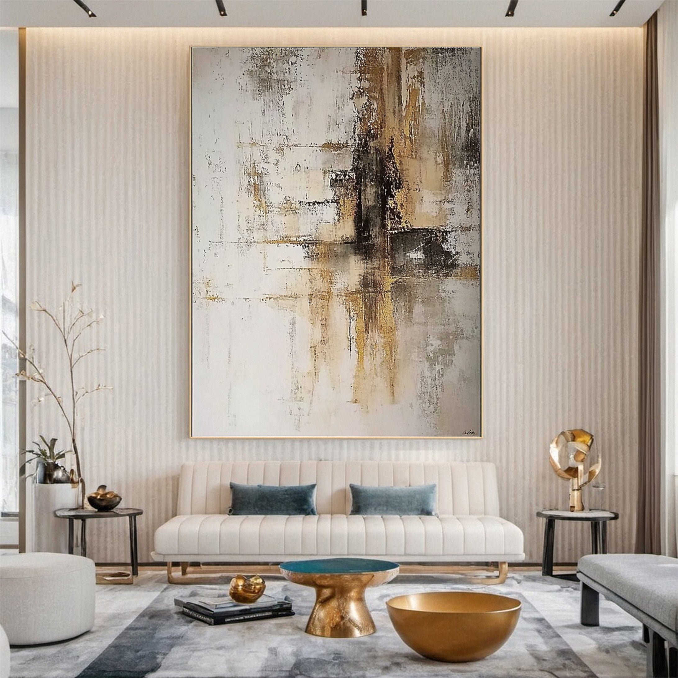 Chic Abstract Modern Artwork for Contemporary Homes #MCP 026