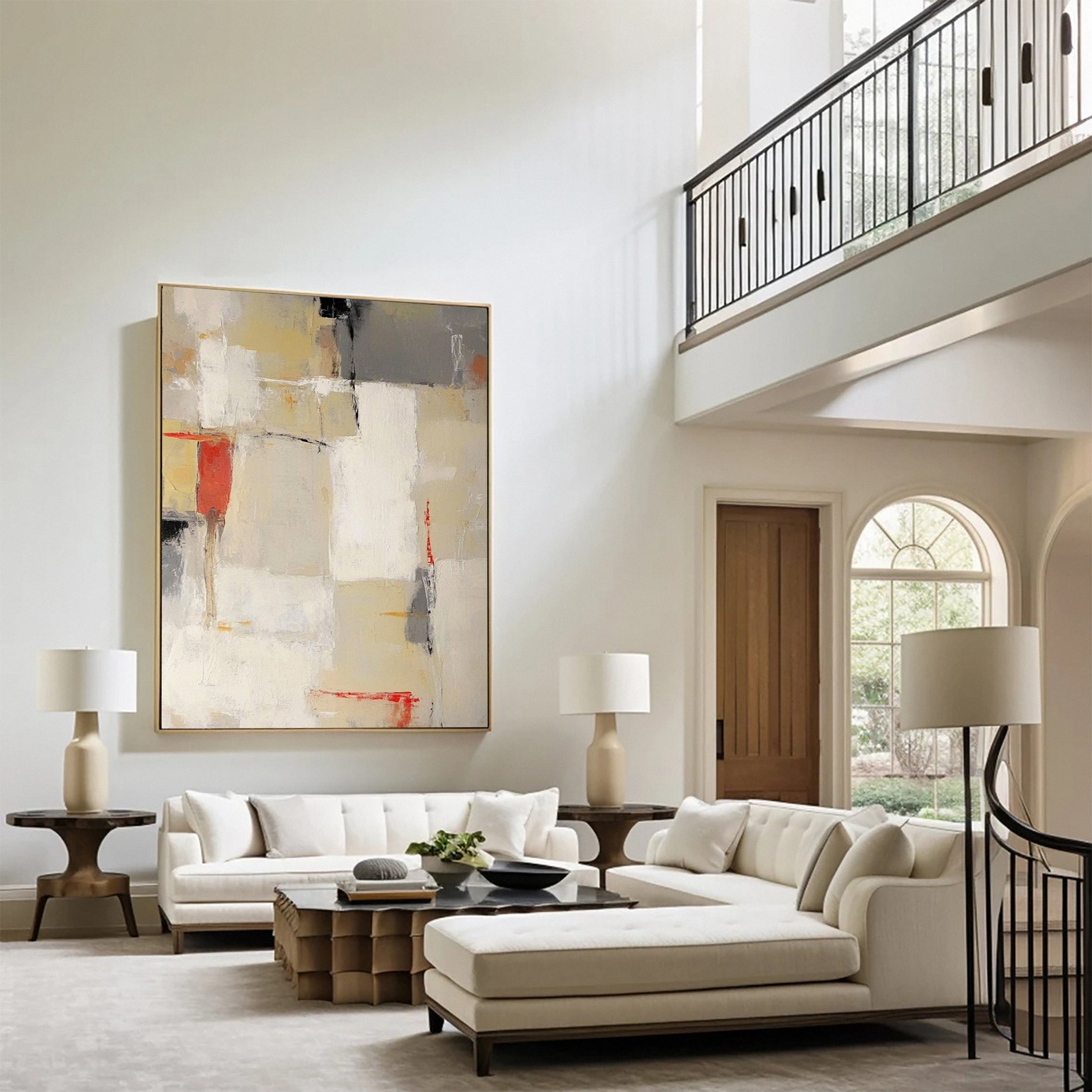 Chic Abstract Modern Artwork for Contemporary Homes #MCP 025