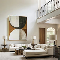 Modern Abstract Geometric Wabi Sabi Wall Art #MMA 141