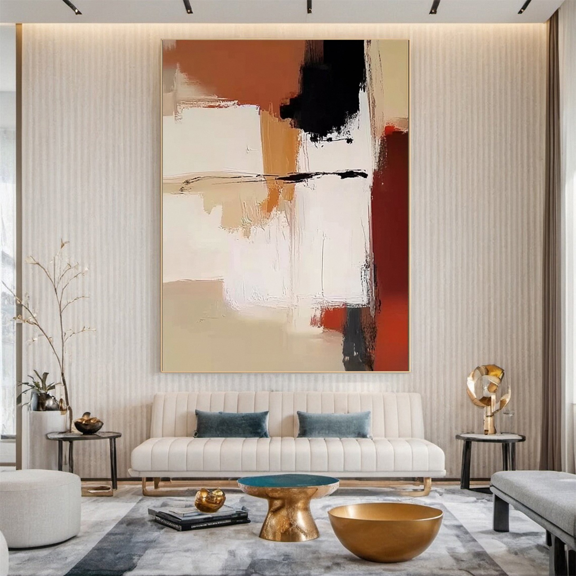 Chic Abstract Modern Artwork for Contemporary Homes #MCP 027