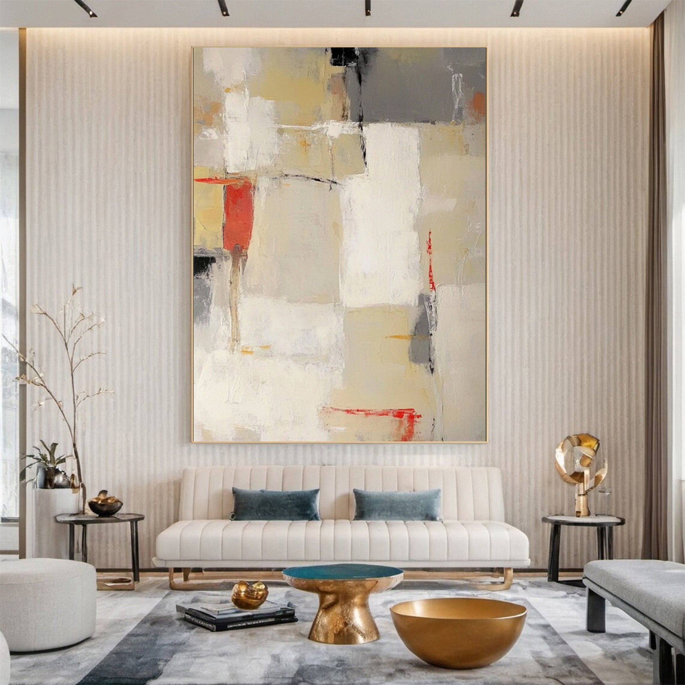 Chic Abstract Modern Artwork for Contemporary Homes #MCP 025