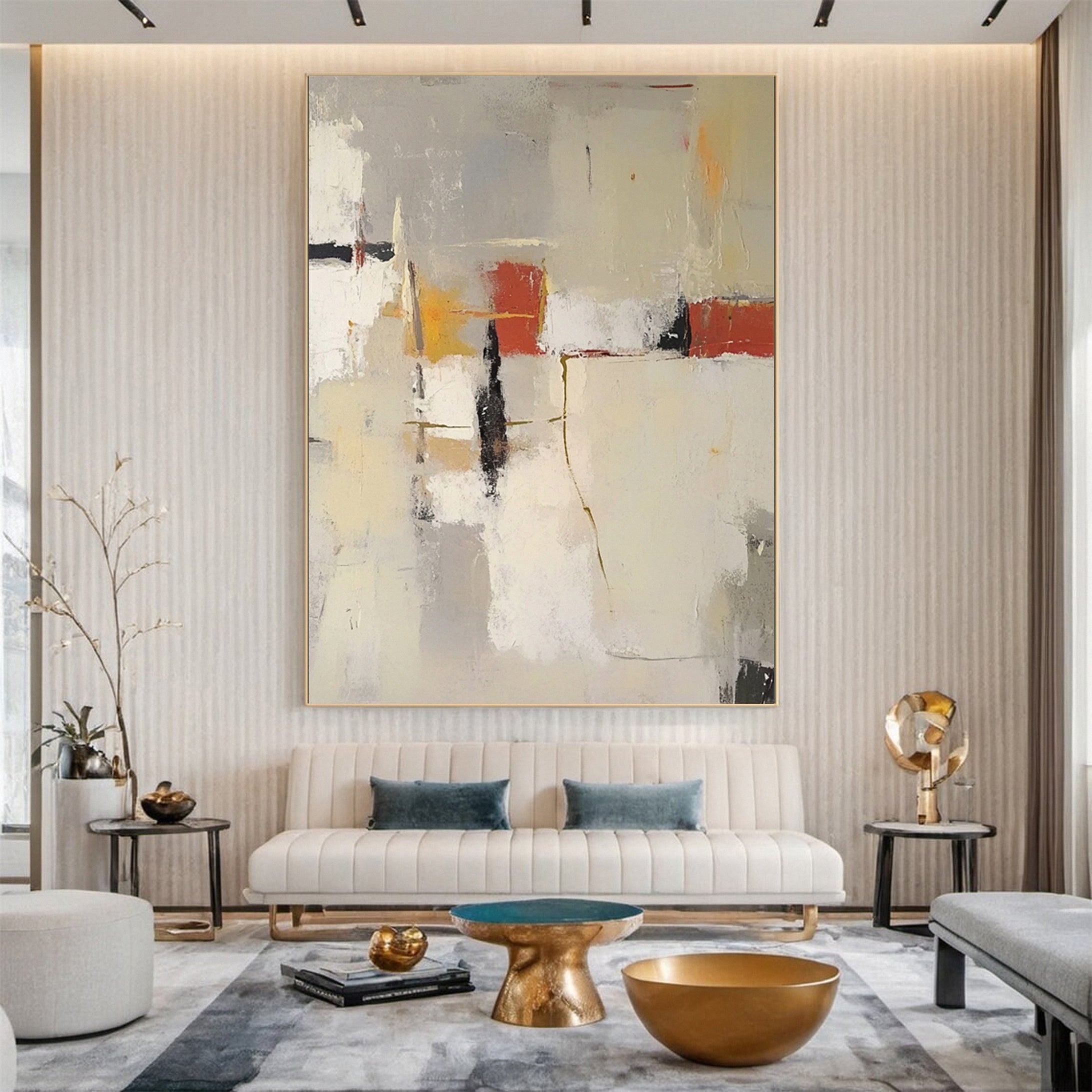 Chic Abstract Modern Artwork for Contemporary Homes #MCP 024