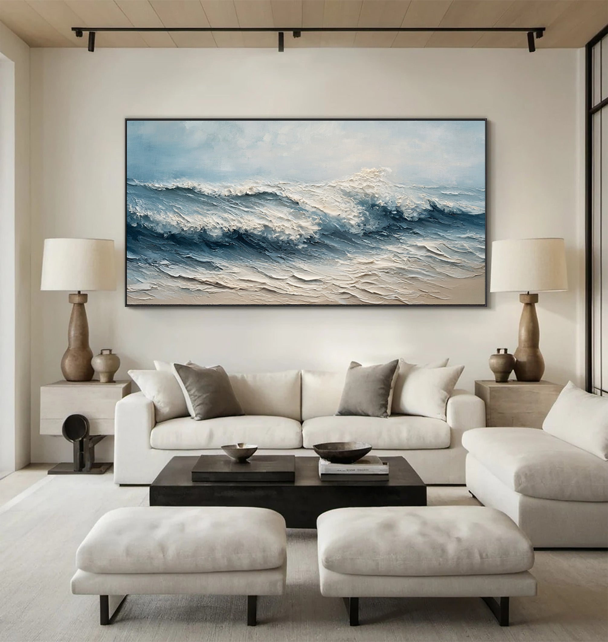 Contemporary 3D Wall Art with Rich Textures #AG 009