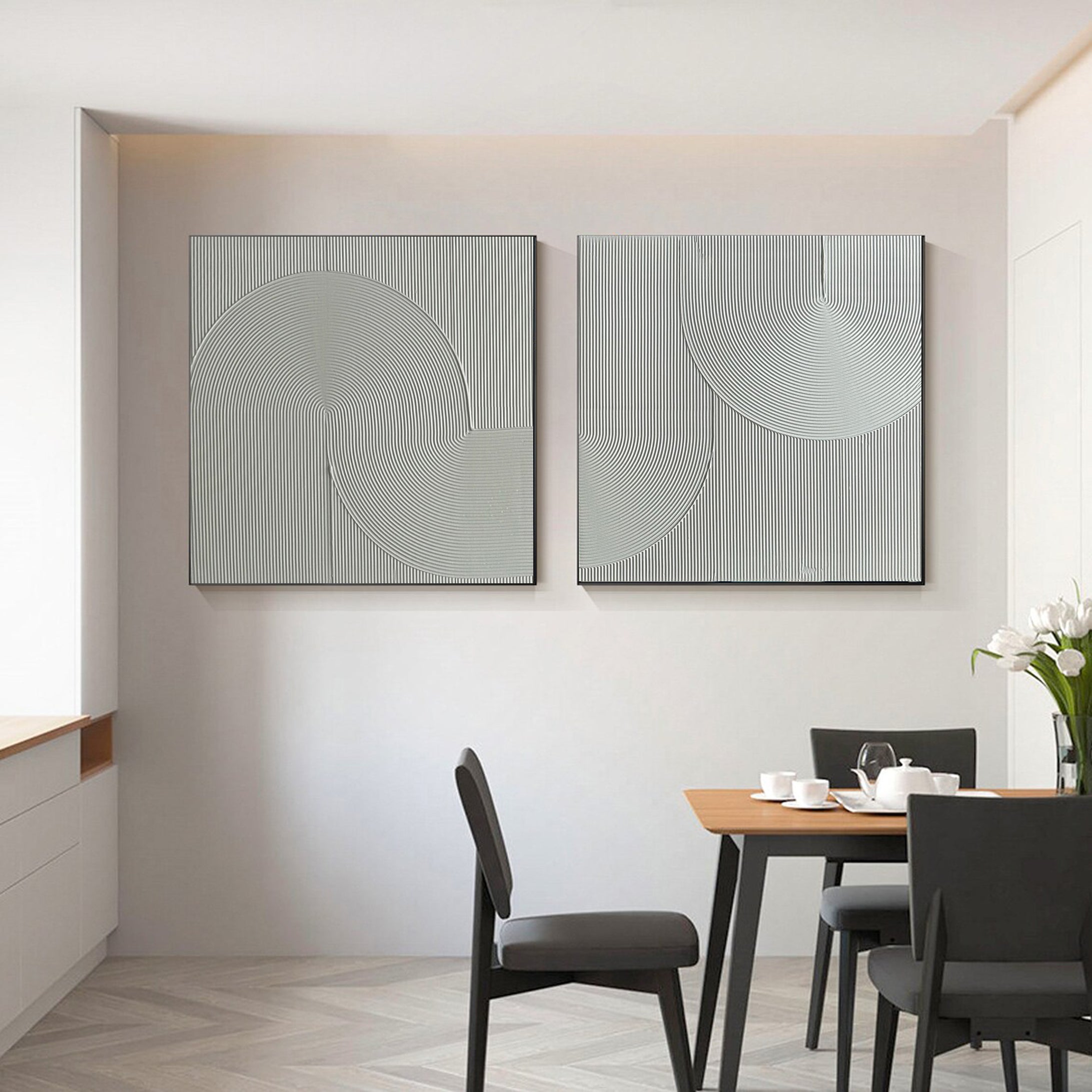 Modern Minimalist Art Set Of 2 #MMAS 016