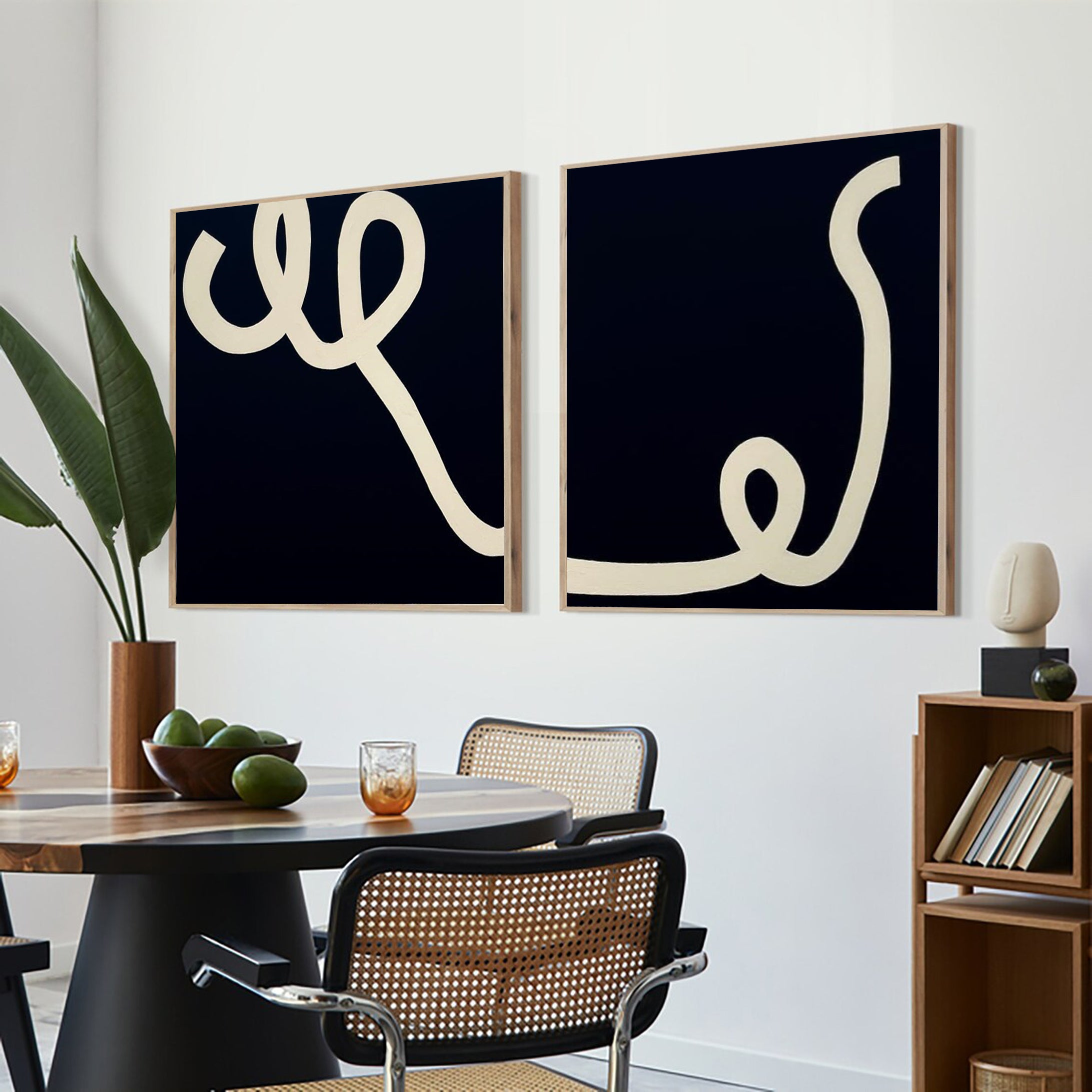 Modern Minimalist Art Set Of 2 #MMAS 012