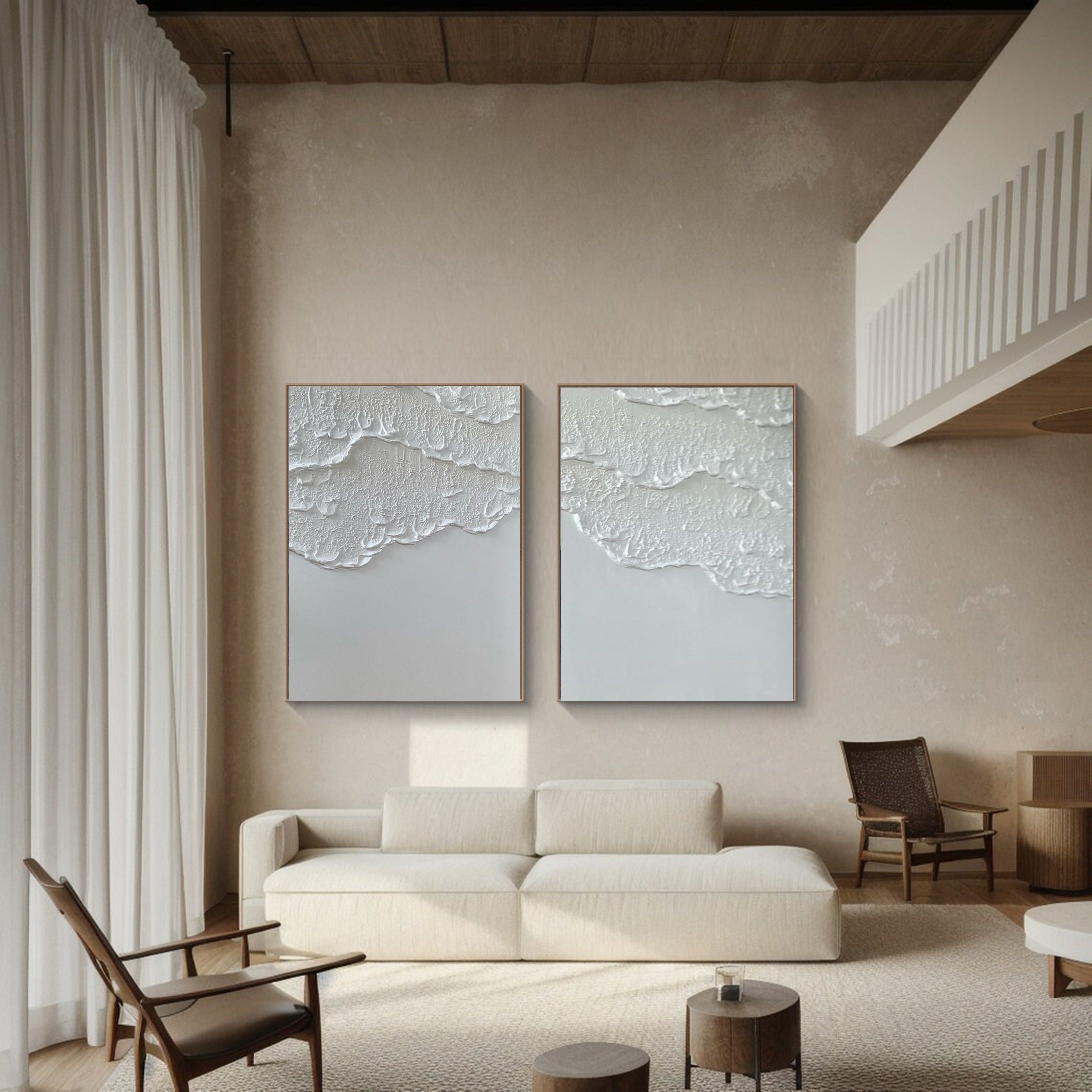 Modern Minimalist Art Set Of 2 #MMAS 021