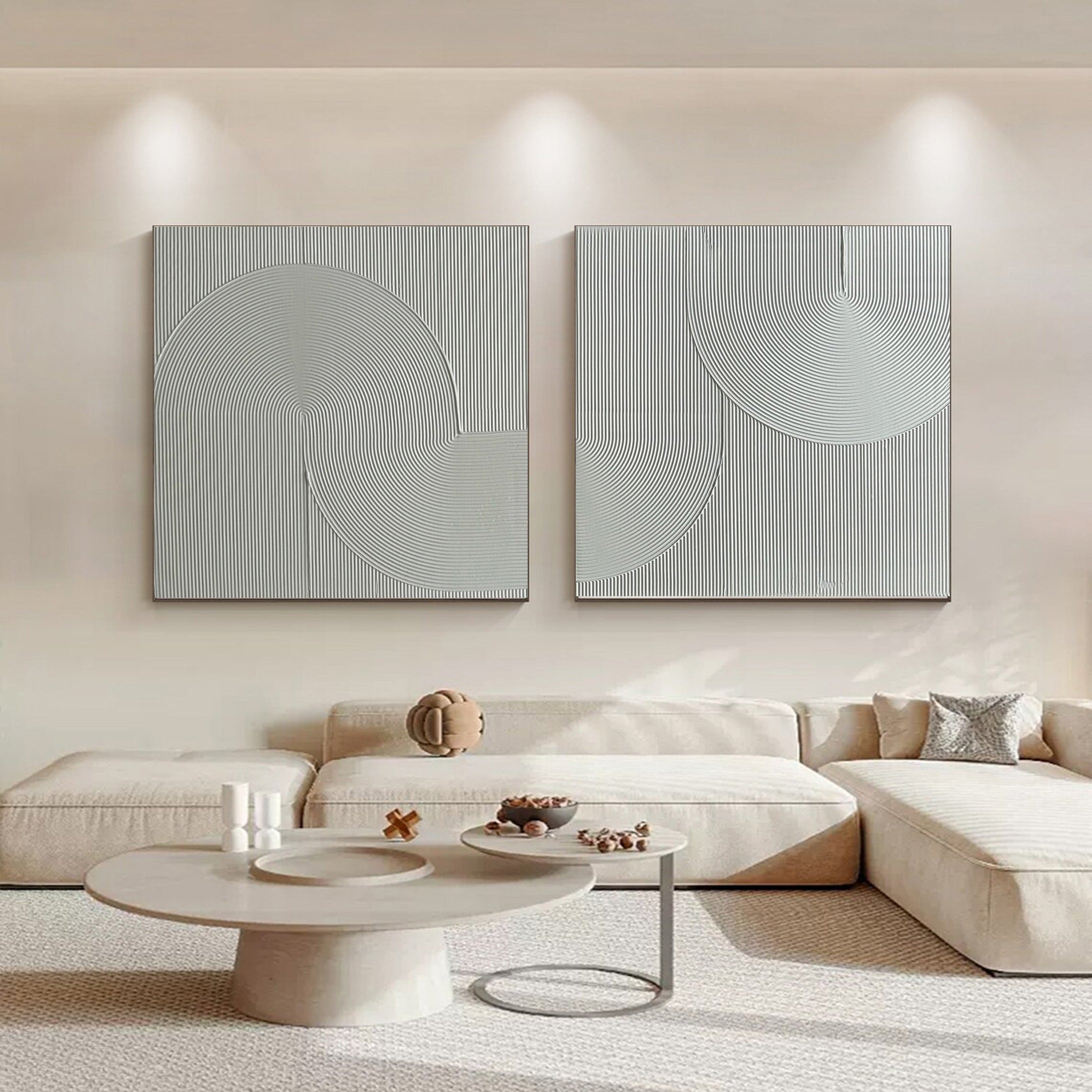 Modern Minimalist Art Set Of 2 #MMAS 016