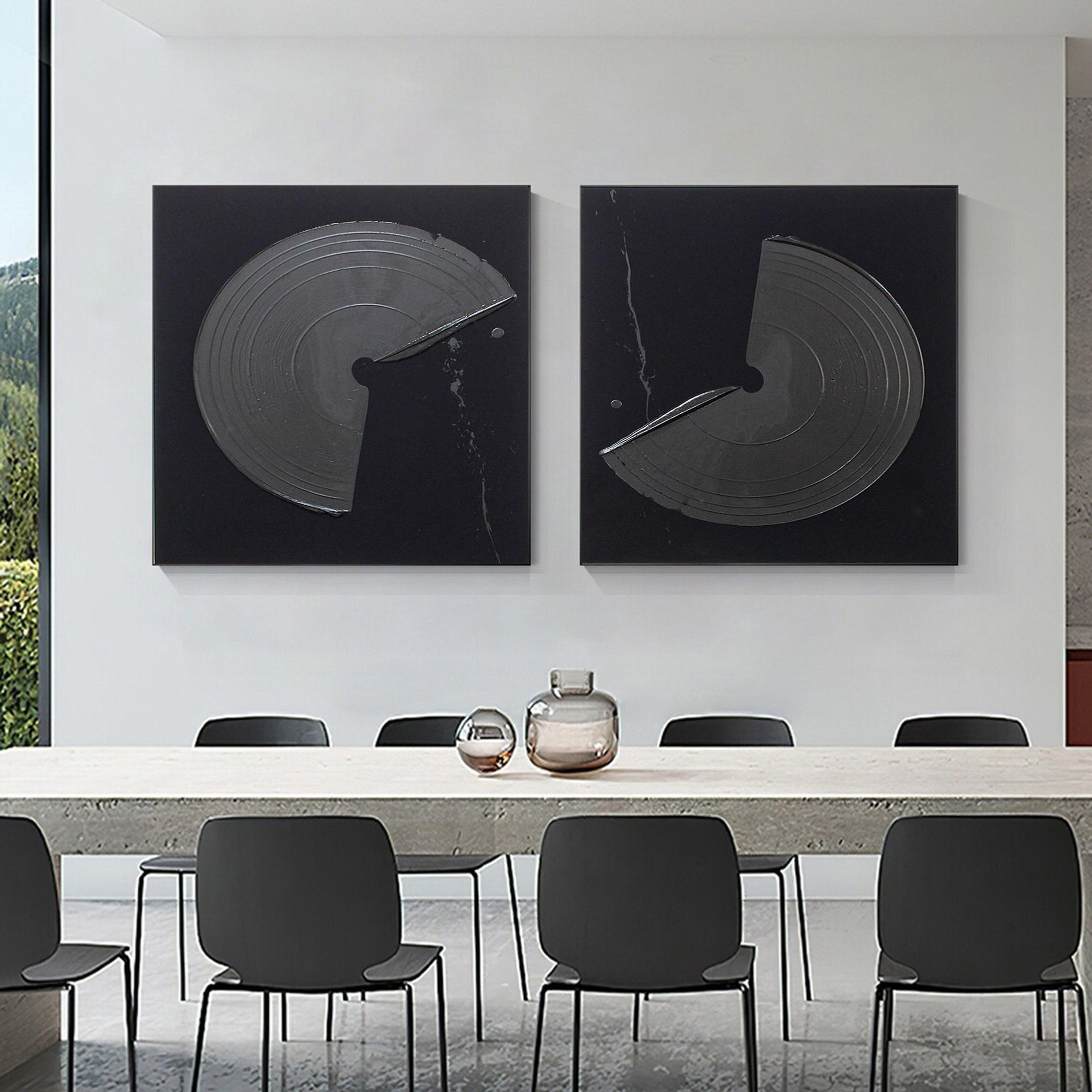 Modern Minimalist Art Set Of 2 #MMAS 019