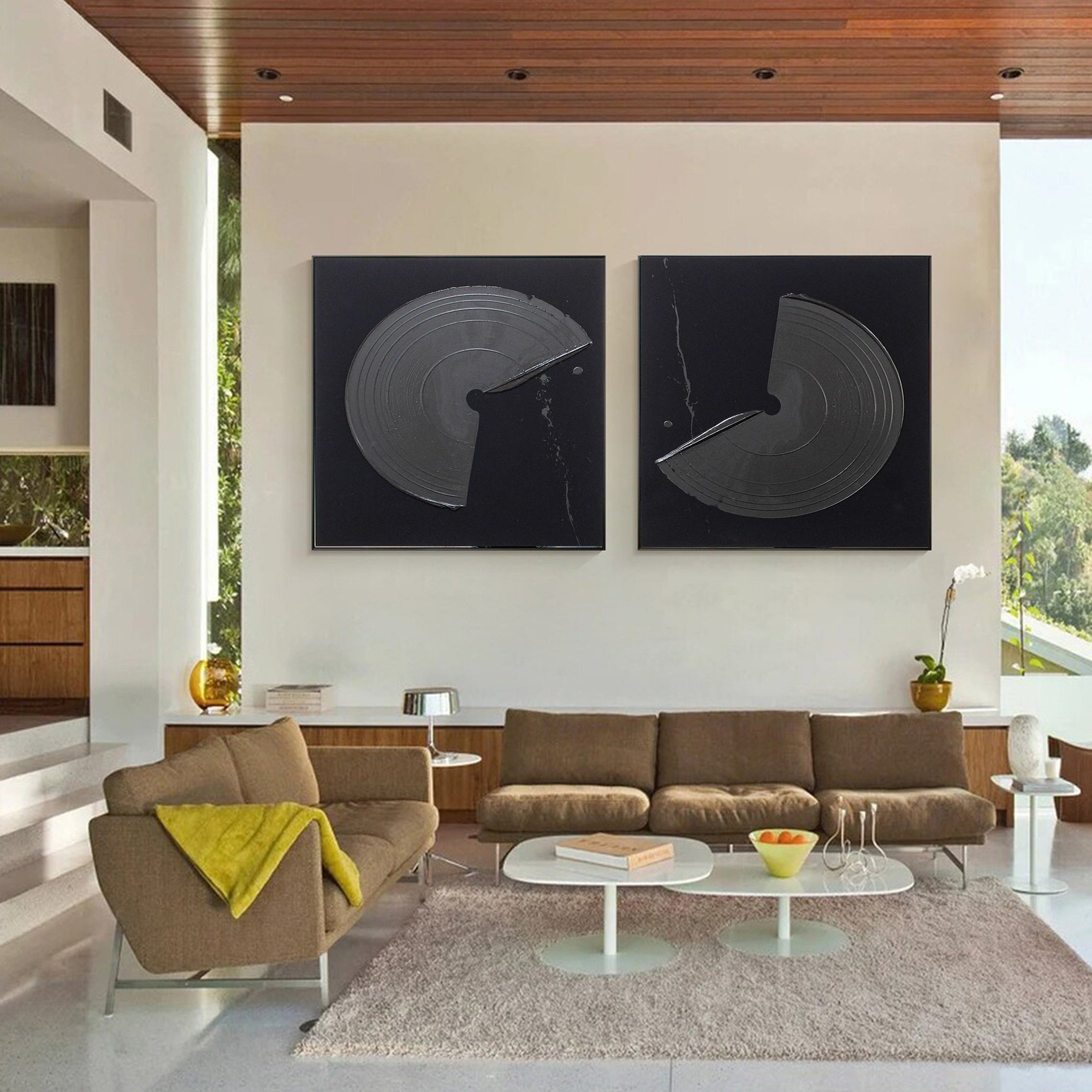 Modern Minimalist Art Set Of 2 #MMAS 019